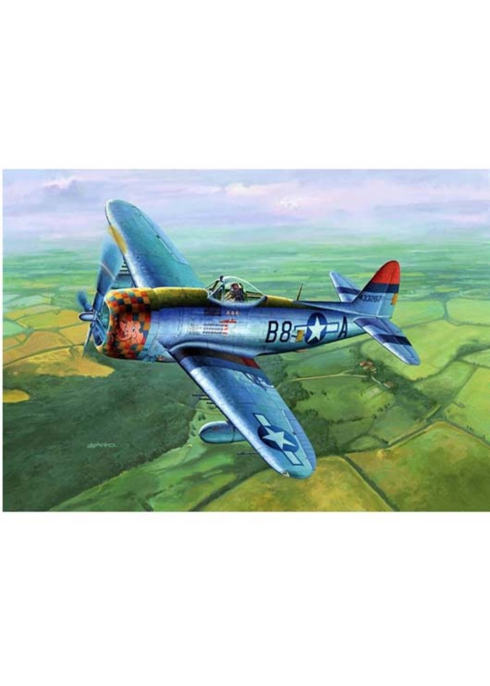 Trumpeter TRU02264 P-47D-30 Thunderbold Dorsal Fin (1/32)
