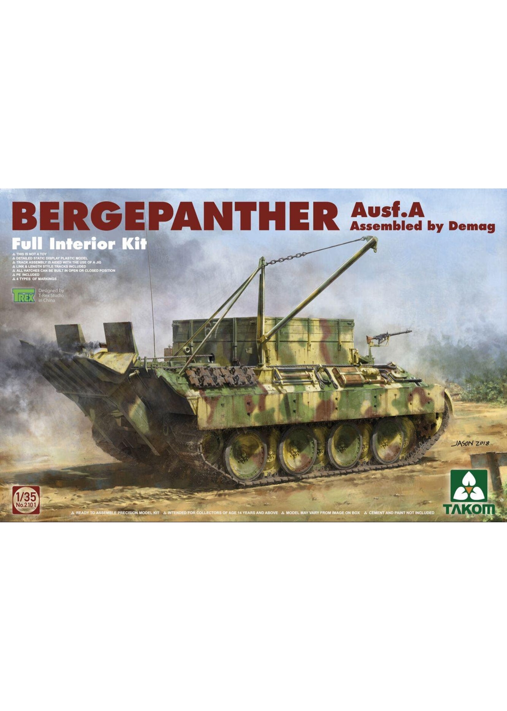 Takom ***2101: Bergepanther Ausf.A Demag Production