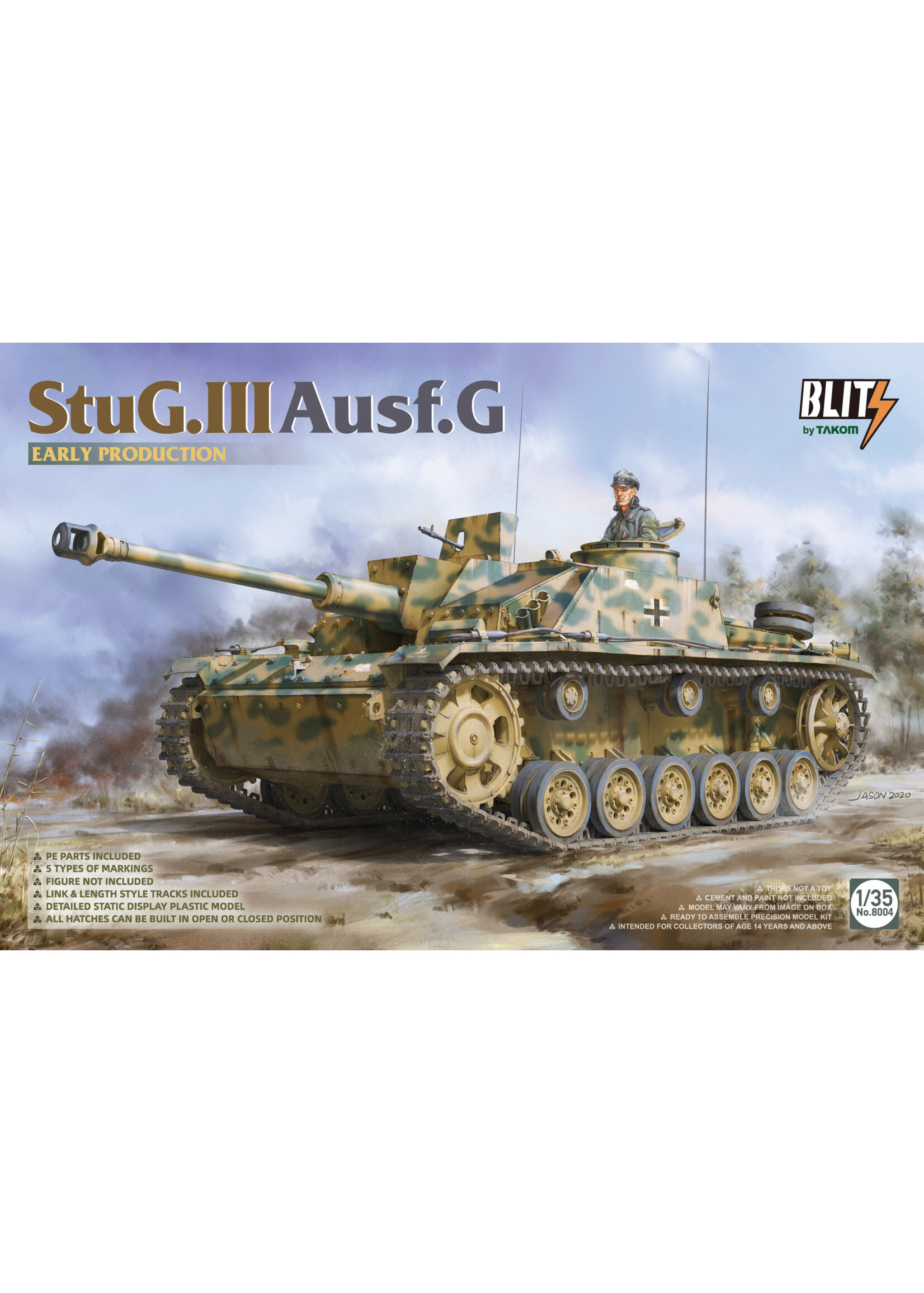 Takom TAK8004 Stug.III Ausf.G (1/35)