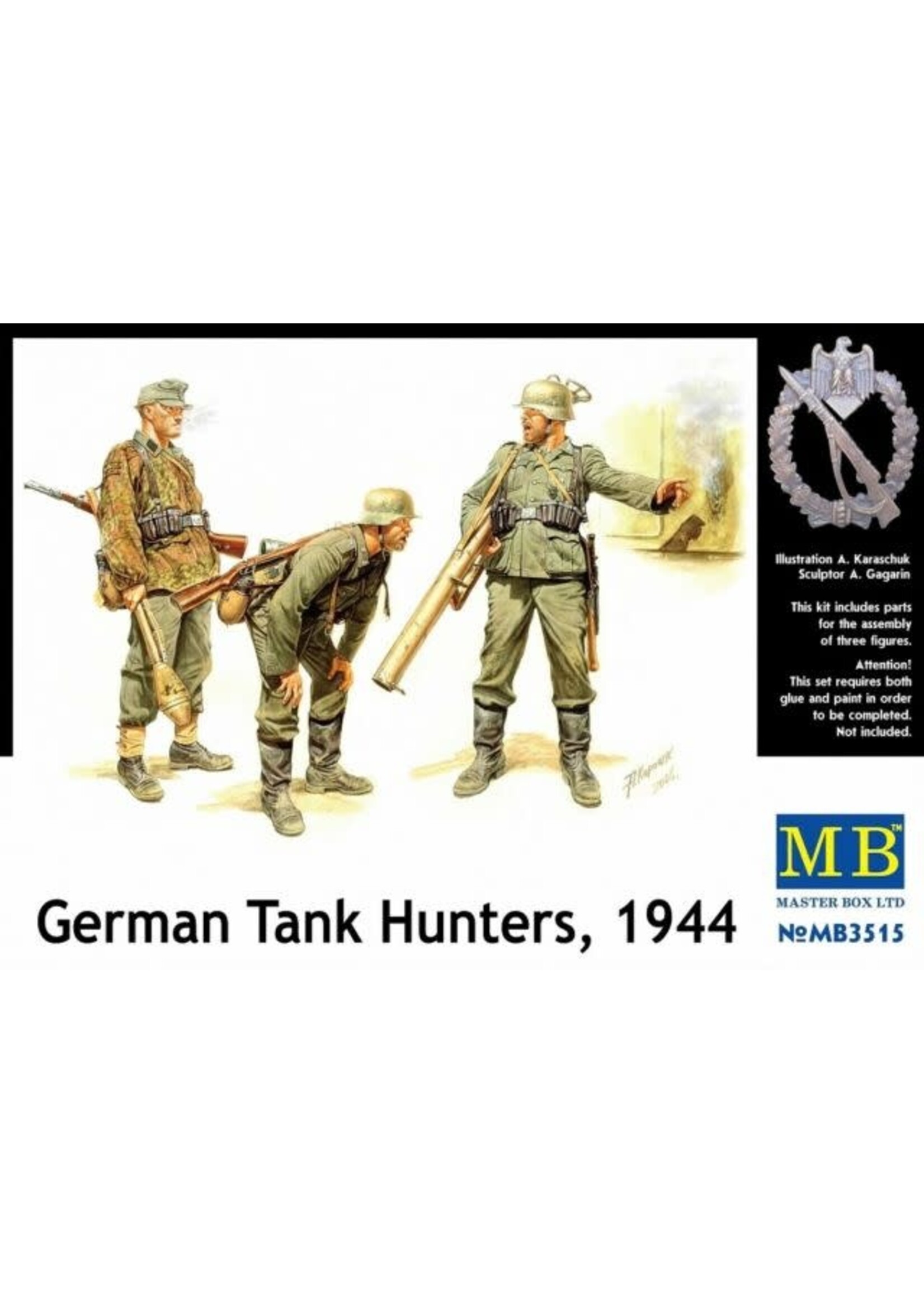 Master Box ***MSTBX3515 German Tank Hunters 1944 (1/35)