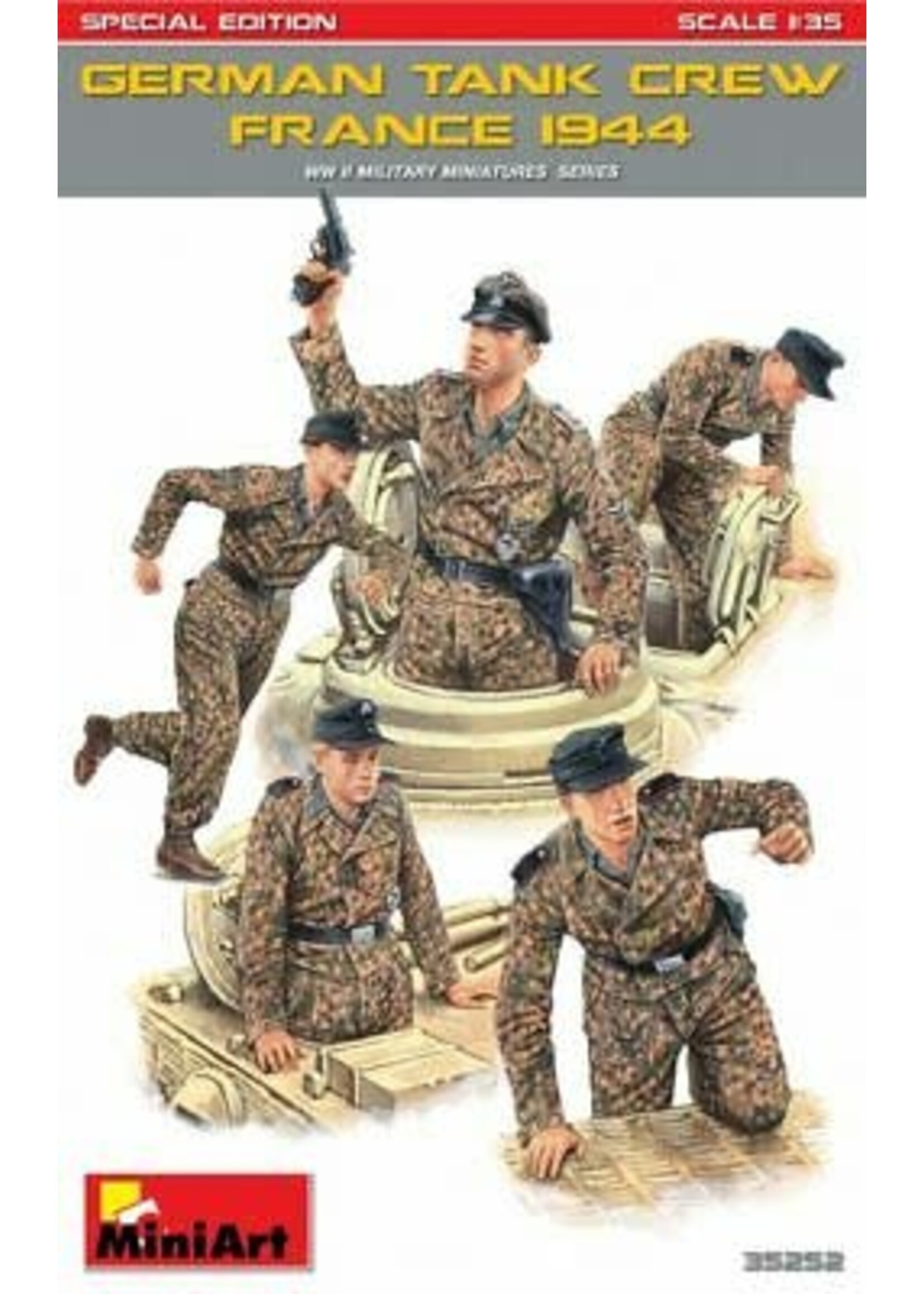 MiniArt ***zMIART35252 German Tank Crew France 1944 (1/35)