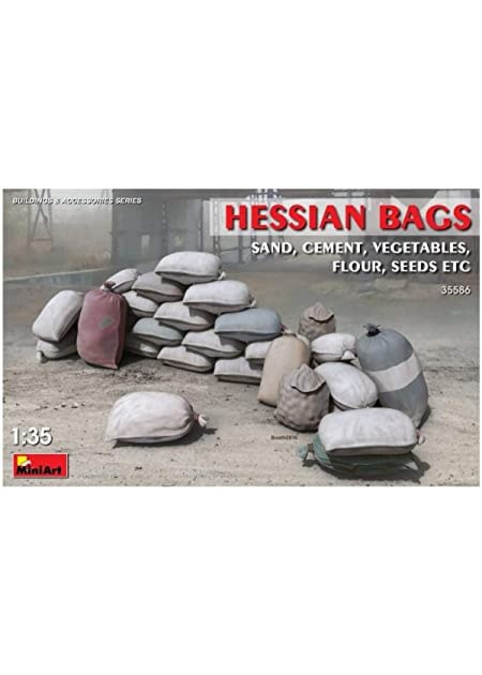 MiniArt ***zMIART35586 Hessian Bags (1/35)