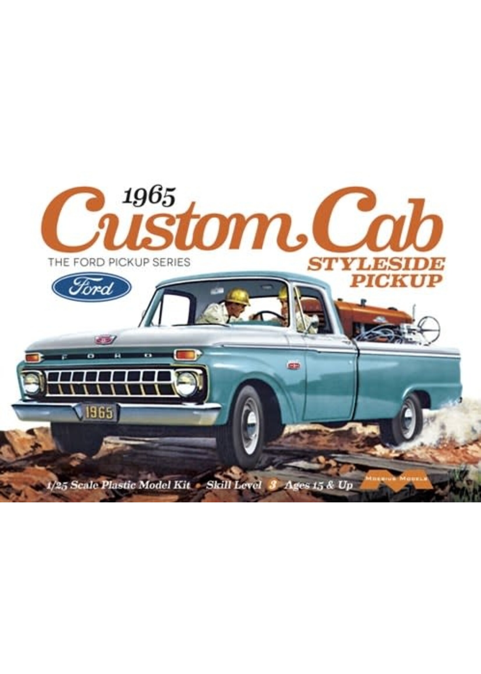Moebius MOE1234 1965 Ford Custom Cab Styleside Pickup (1/25)