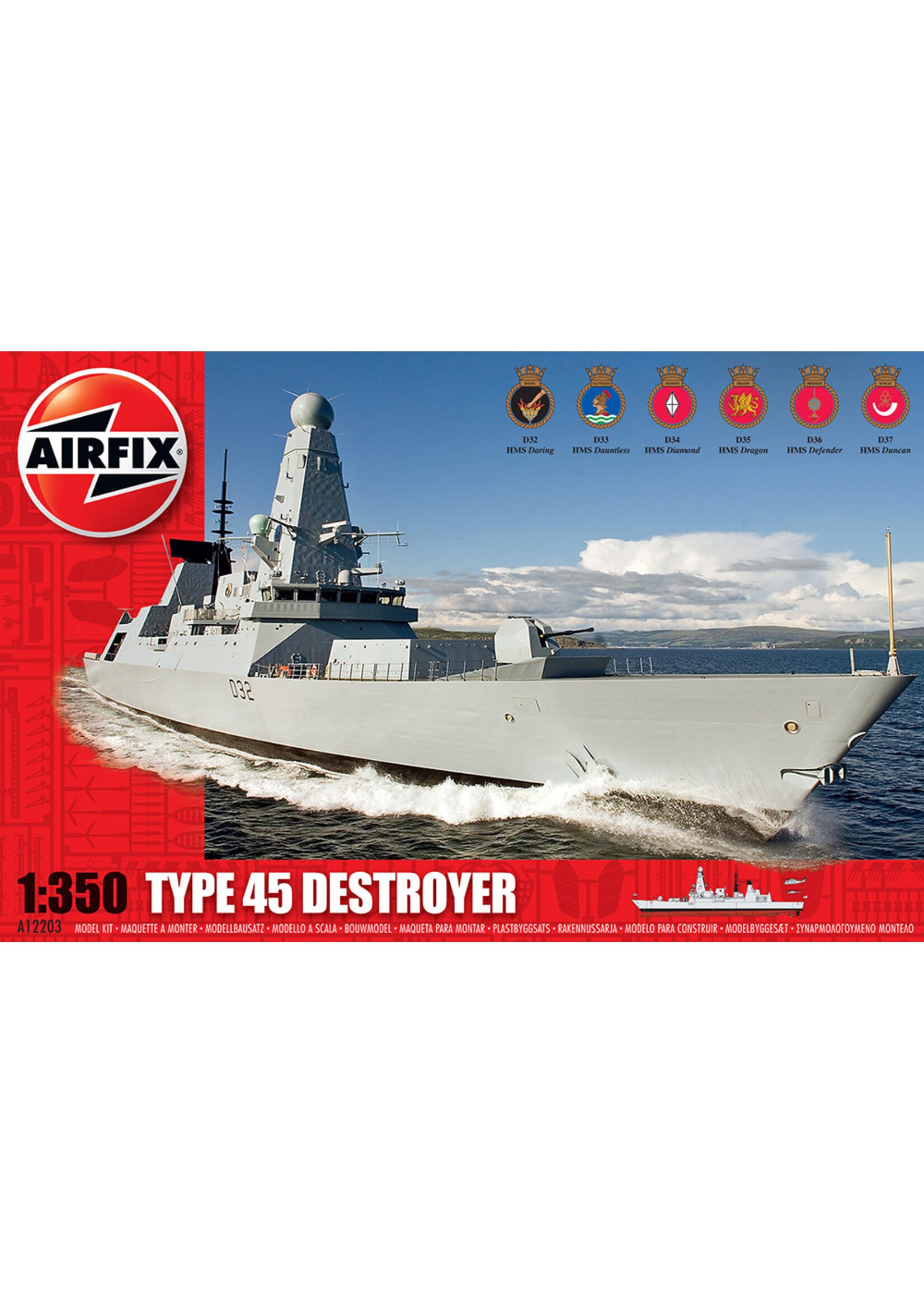 Airfix ***AIR12203 Type 45 Destroyer (1/350)