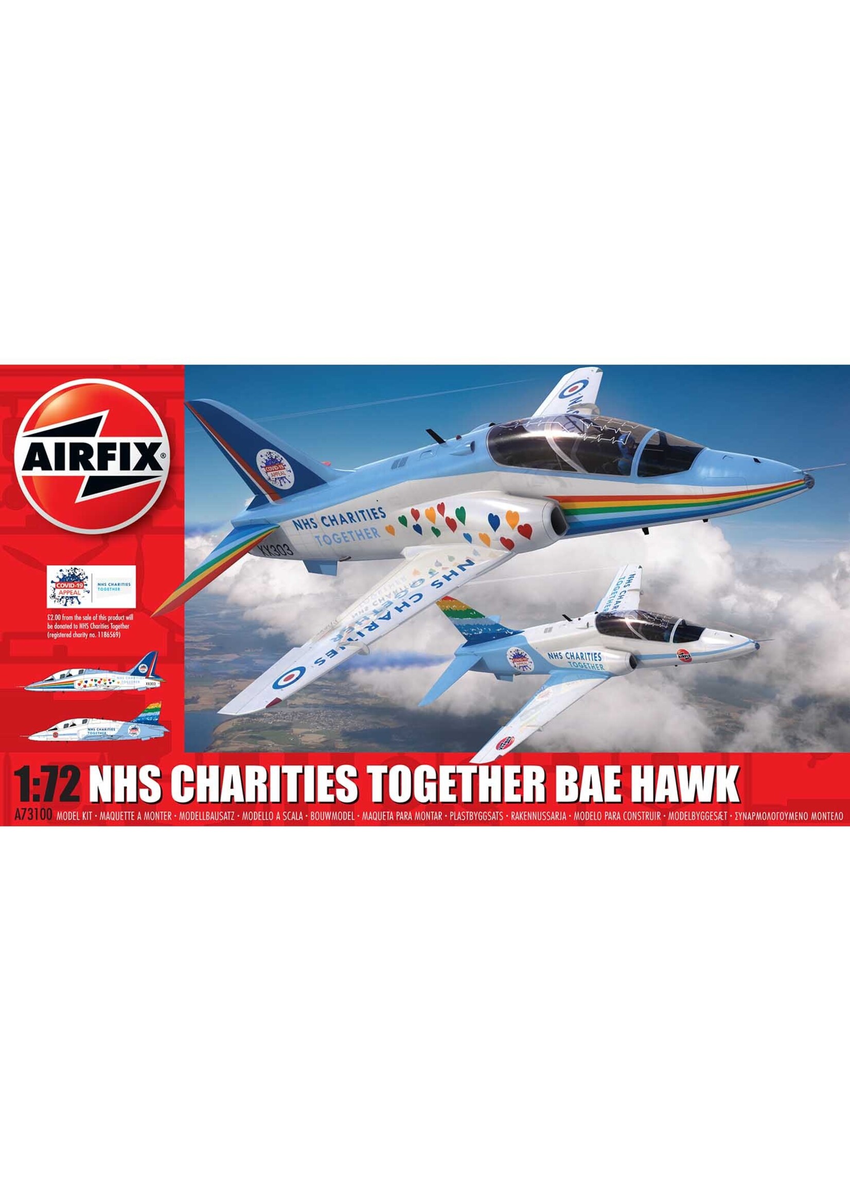 Airfix ***AIR73100 NHS Charities Together BAE Hawk (1/72)