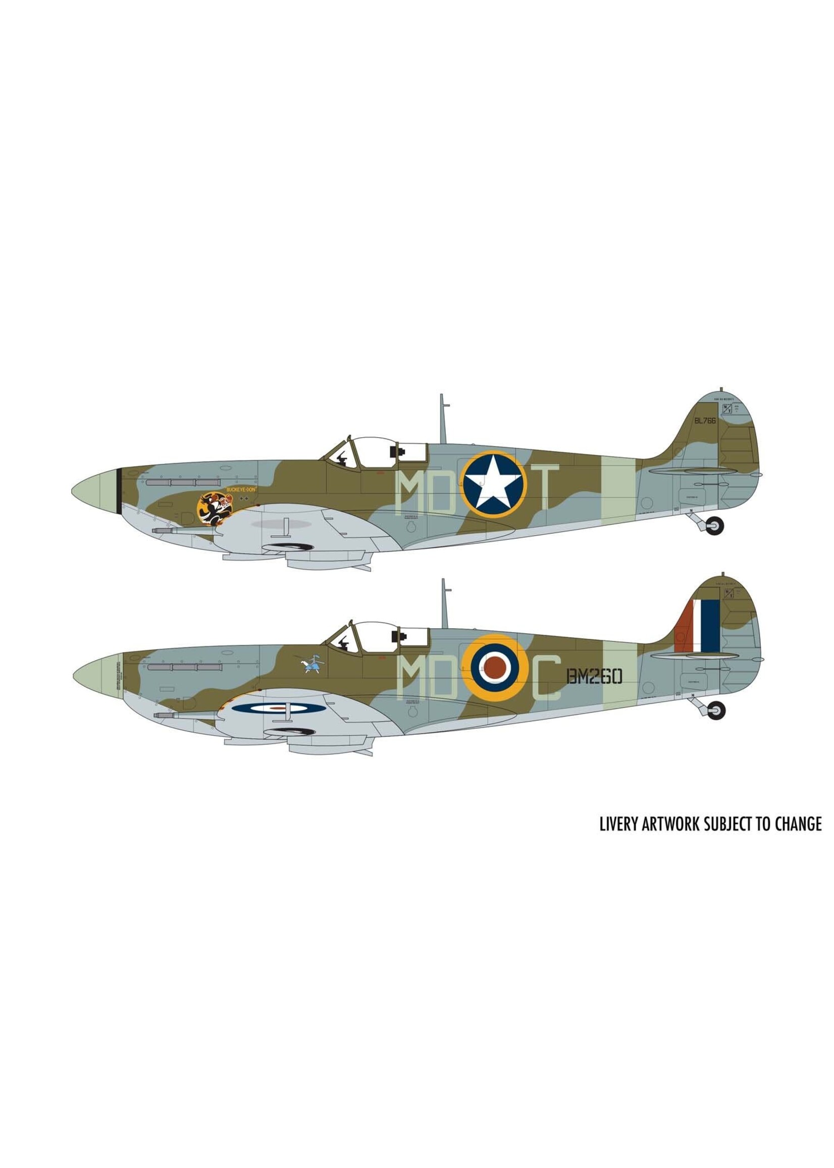 Airfix AIR05125A Supermarine Spitfire Mk.Vb (1/48)