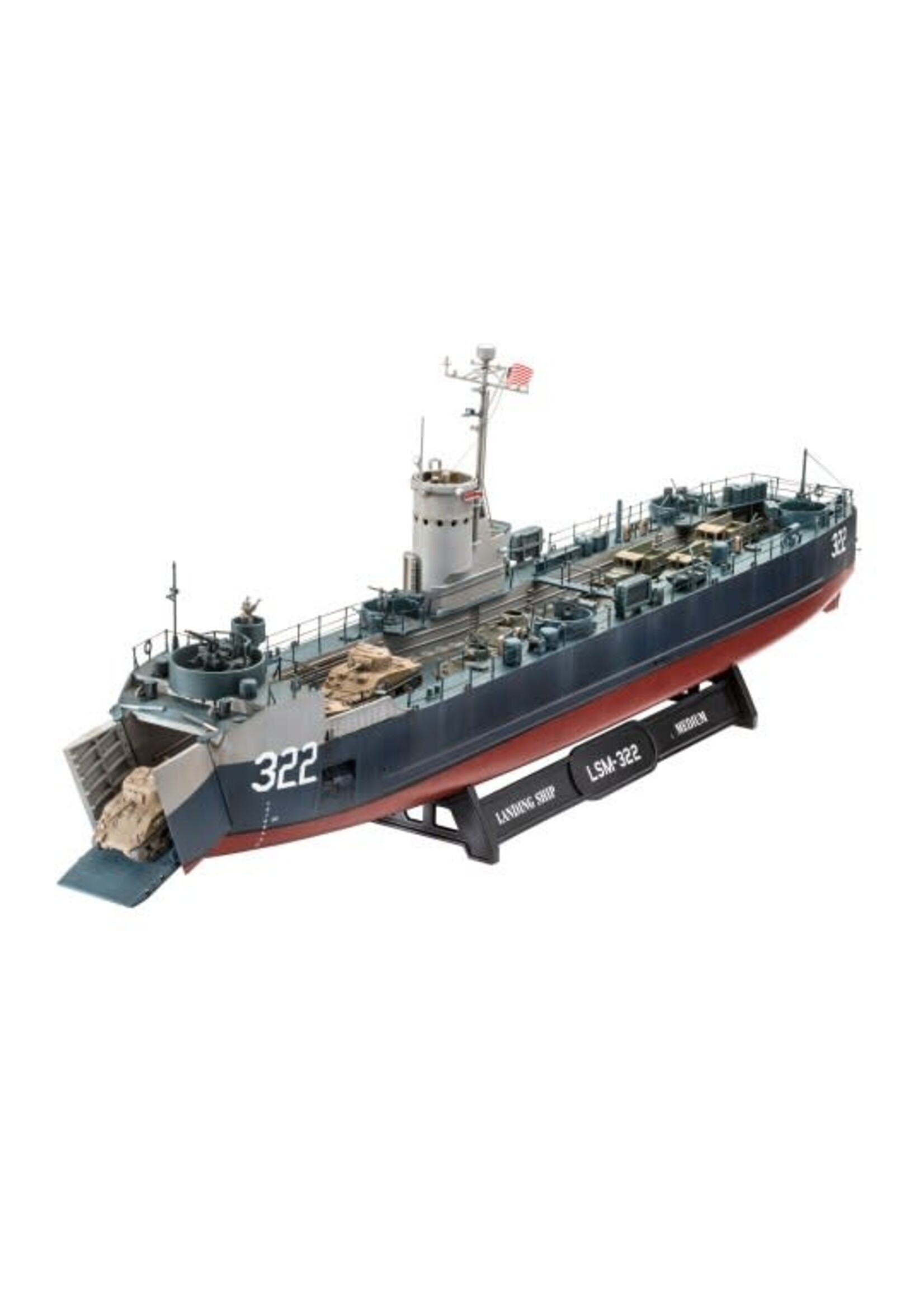 Revell Germany ***RVG5169 US Navy Landing Ship Medium Bofors 40mm Gun (1/144)