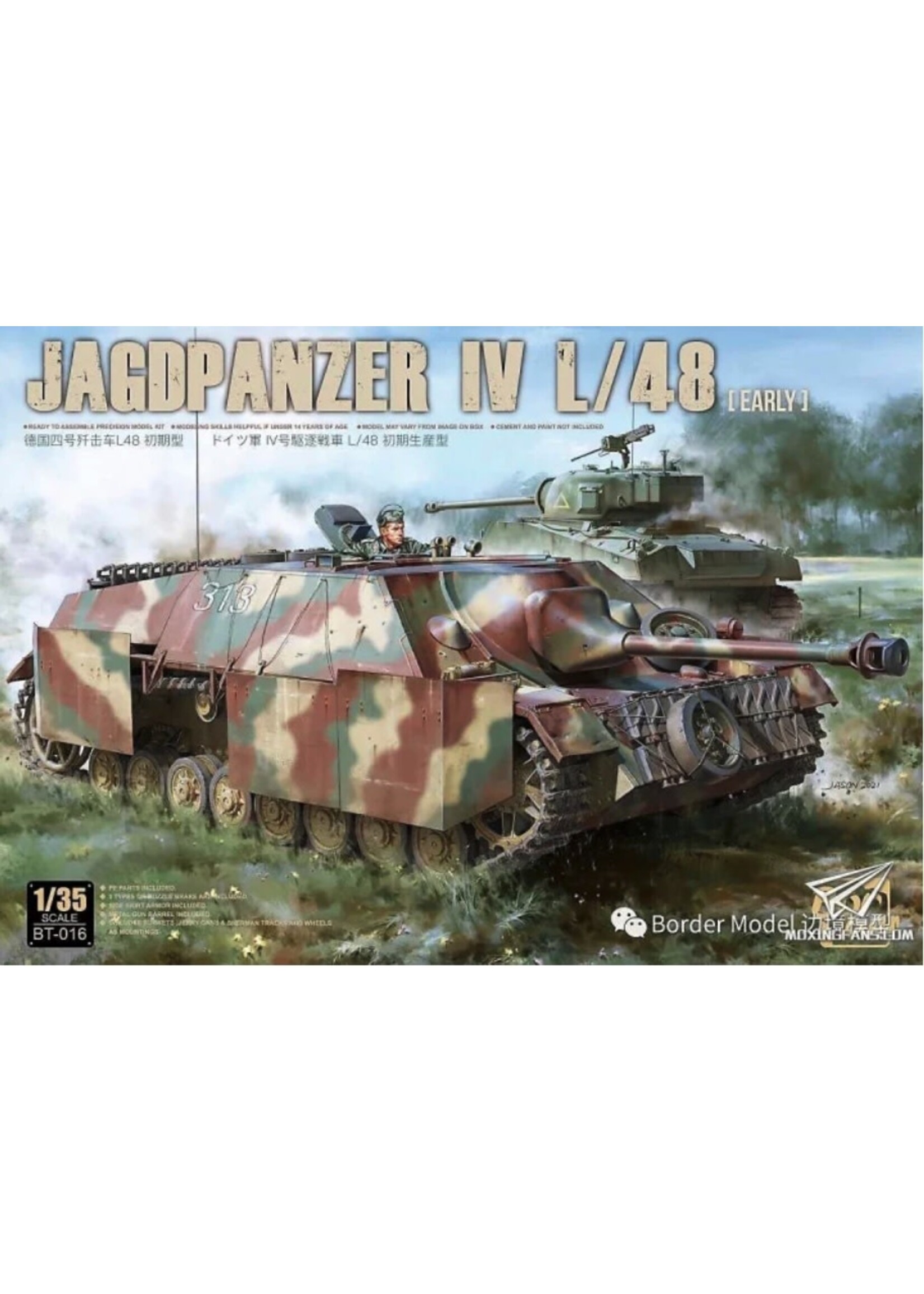 Border BOR BT-016 JAGDPANZER IV L48 (1/35)