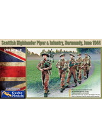 Gecko ***GEK35GM0006 Scottish Highlander Piper and Infantry Normandy June 1944 (1/35)