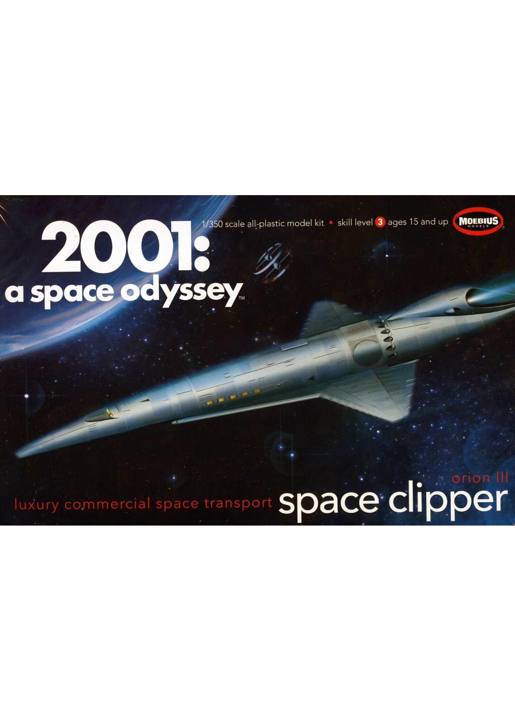 Moebius ***MOE2001-1 2001 Moon Bus 2001 a space odyssey (1/55)