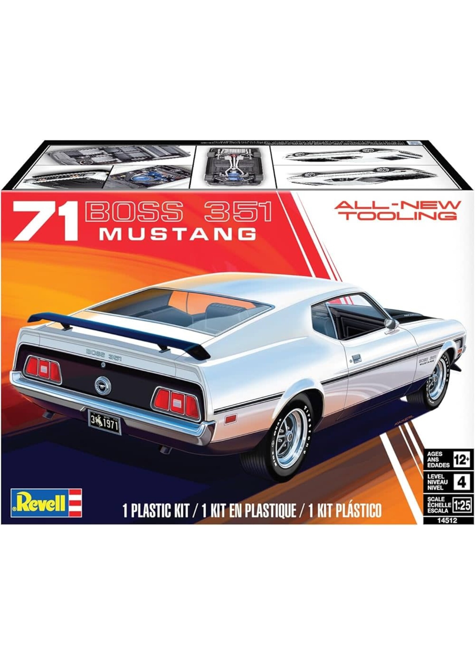 Revell Germany RVG7699 1971 Mustang Boss 351 (1/24)
