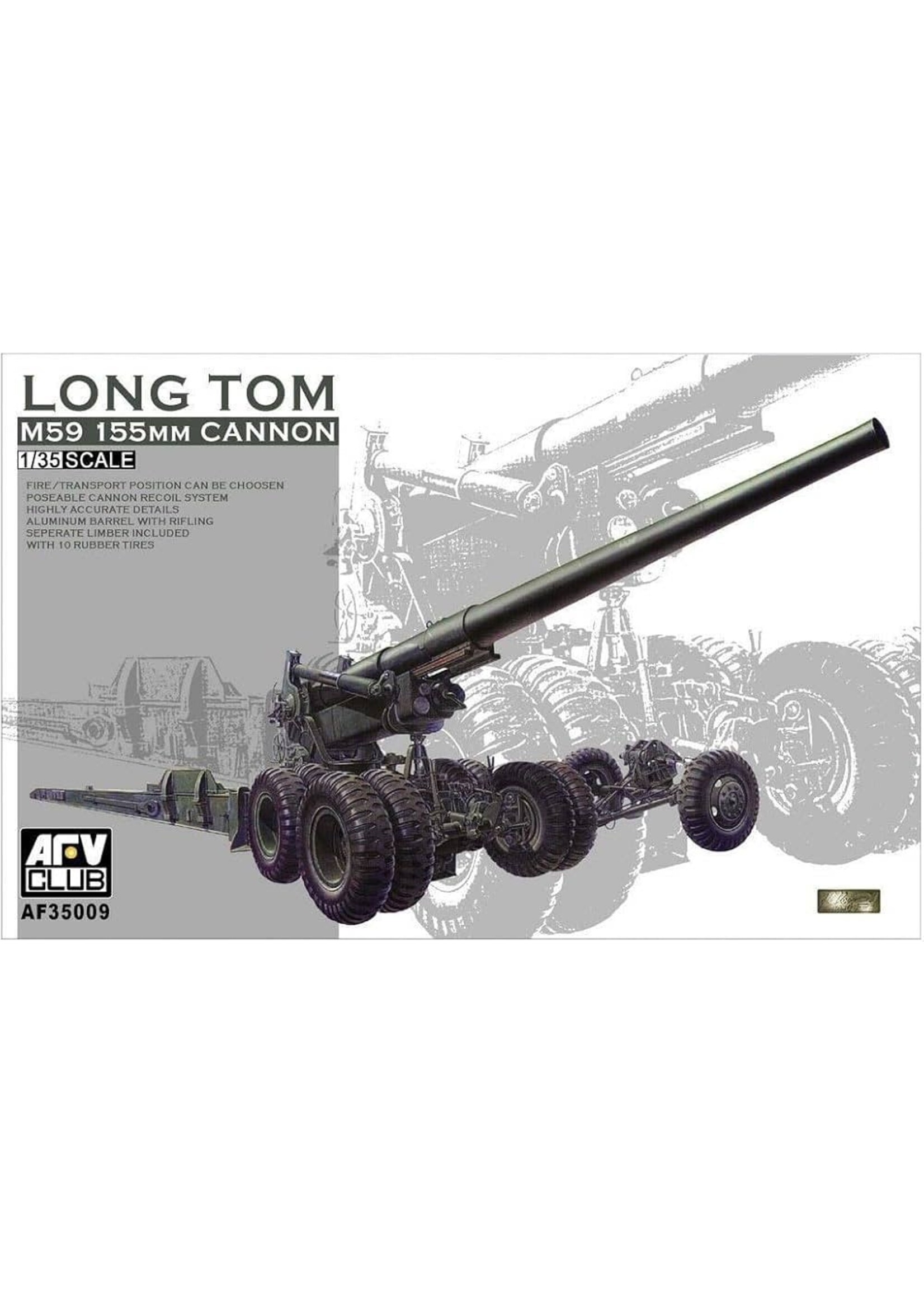 AFV Club ***AFV35009 Long Tom M59 155mm Cannon (1/35)