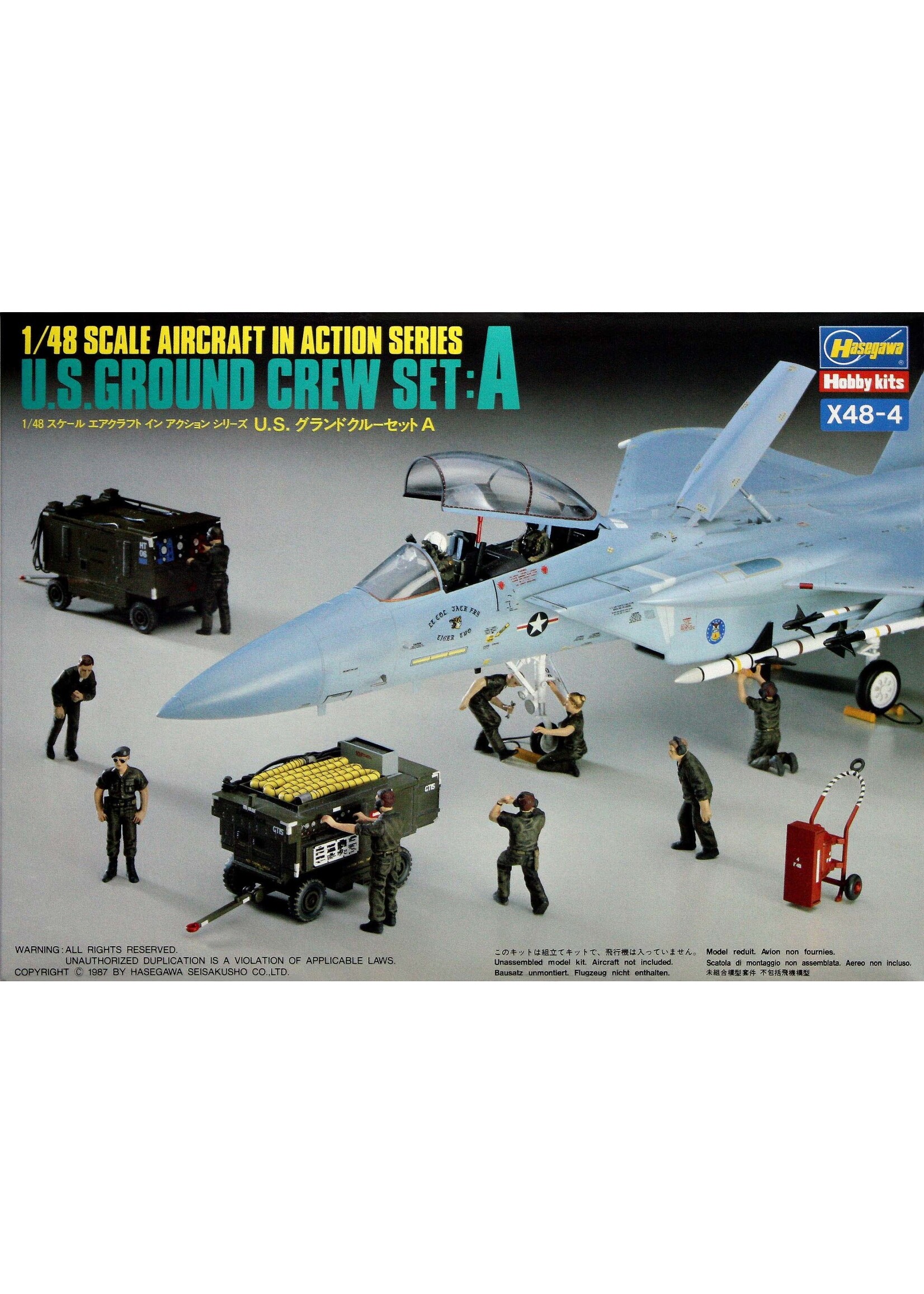 Hasegawa ***zzHSGWA36004 US Ground Crew Set A (1/48)