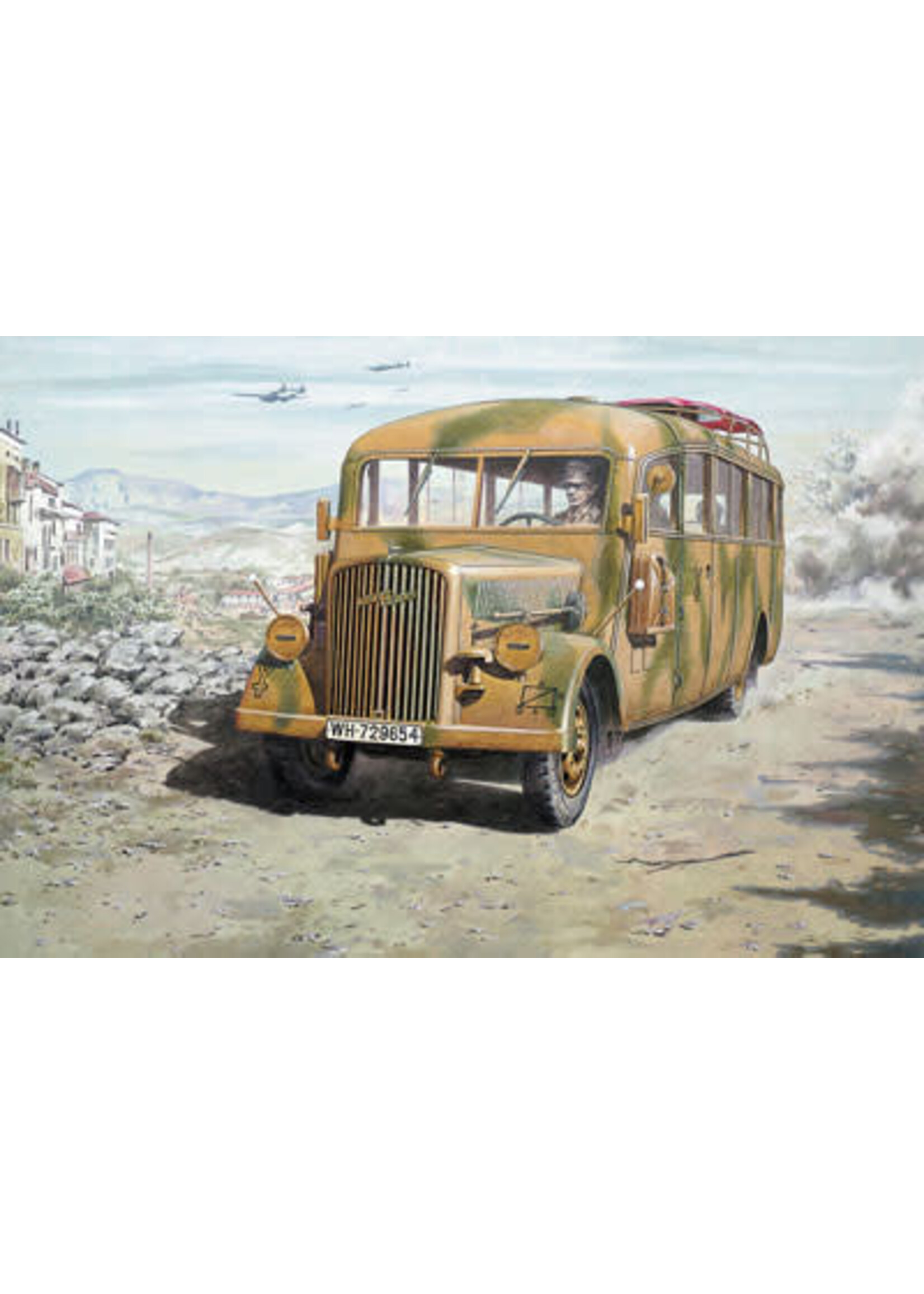 Roden ***RDN0726 Opel Blitz Omnibus W39 Late WWII (1/72)