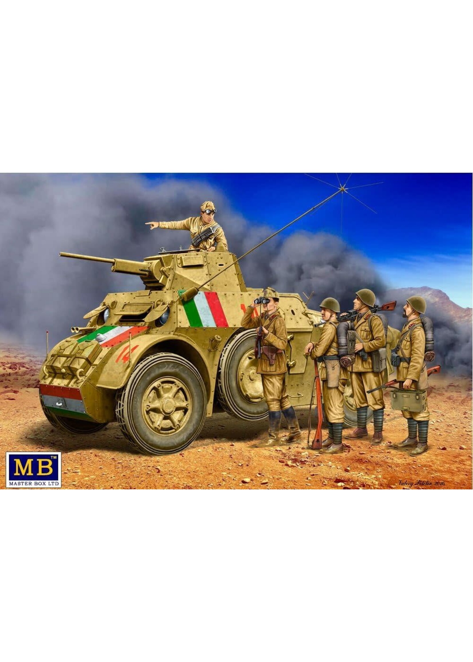 Master Box ***zMSTBX35144 WWII Italian Military Men (1/35)
