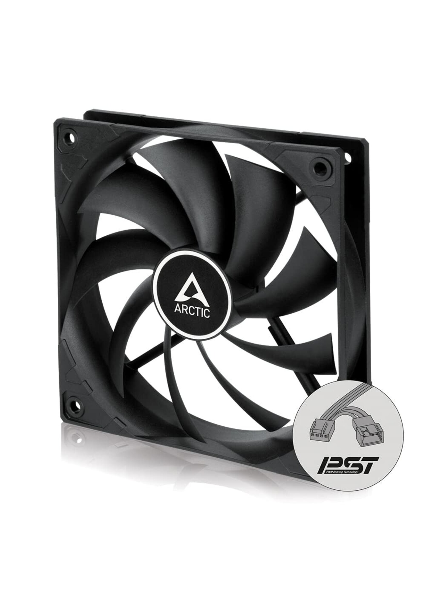 Arctic Arctic F12 PWM PST Black Fan single OEM