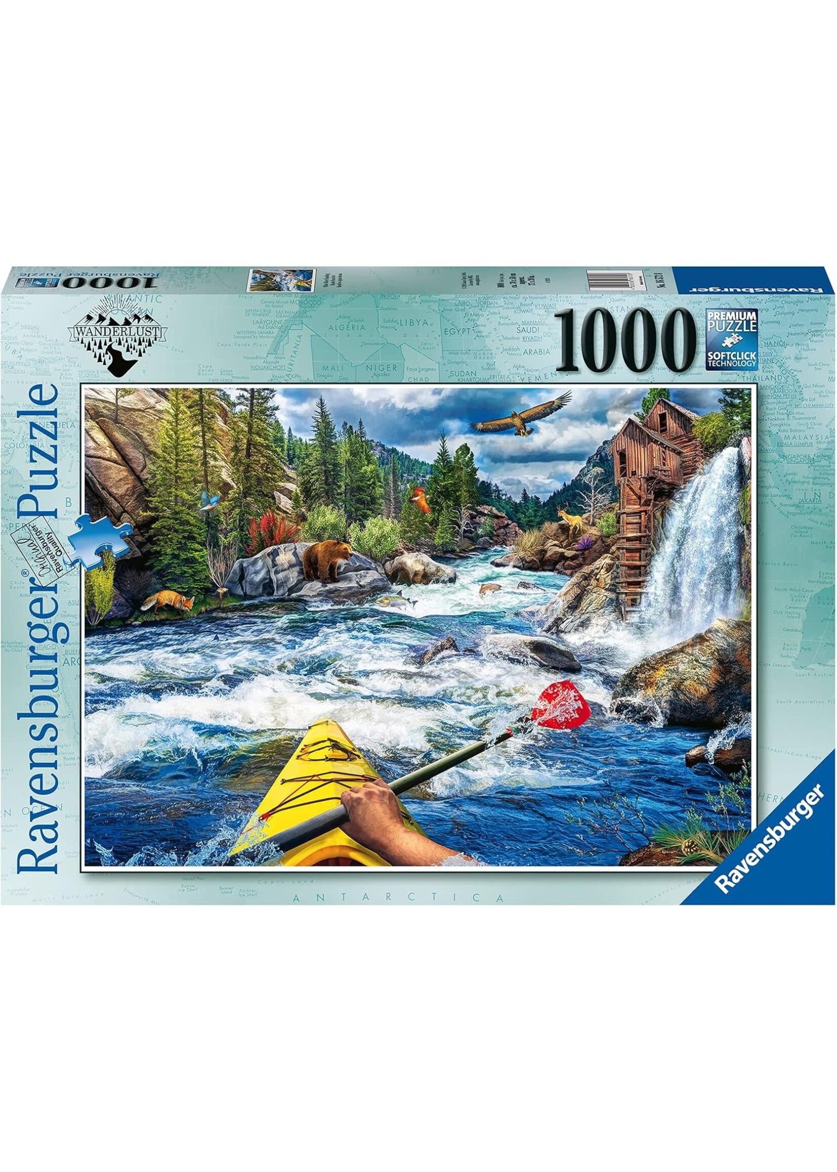 Ravensburger RAV12000514 White Water Kayaking (Puzzle1000)