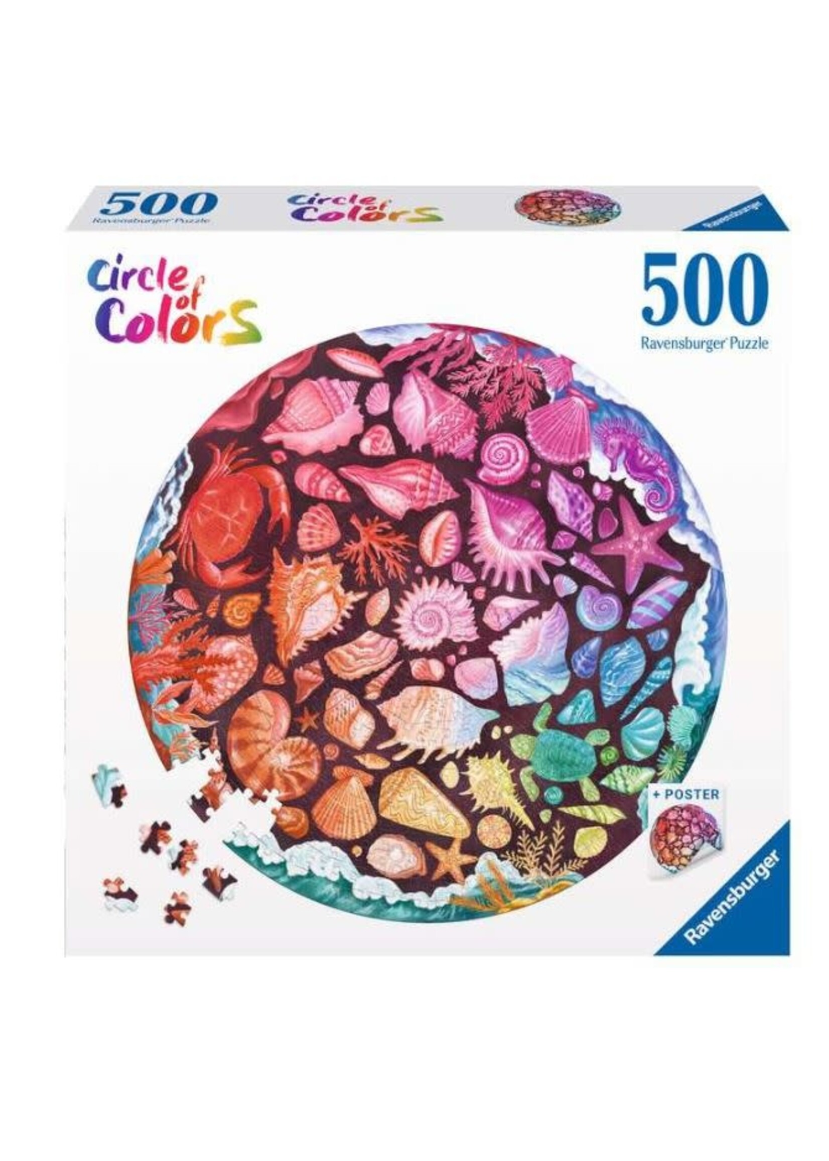 Ravensburger RAV12000823 Seashells (Puzzle500)