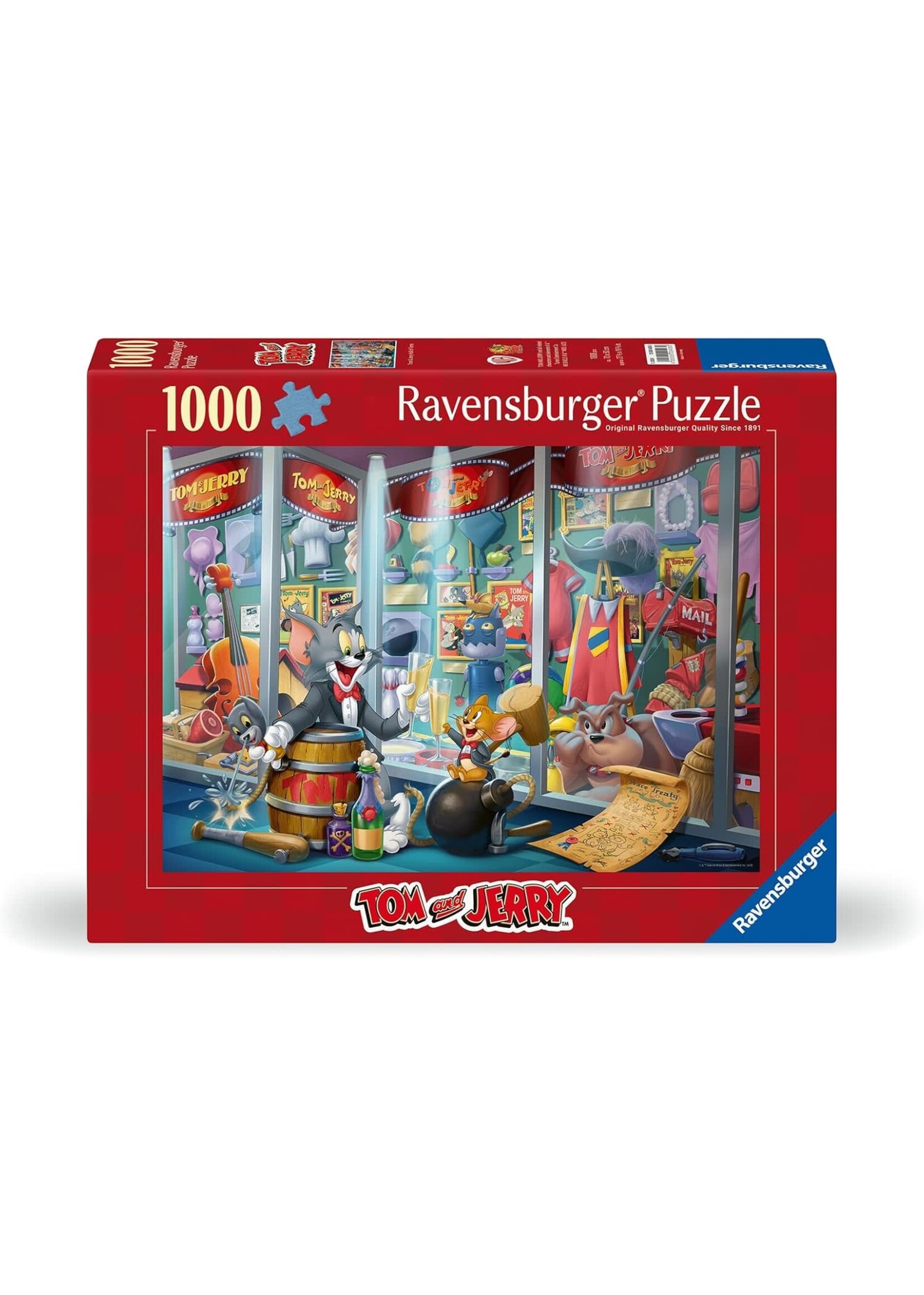 Ravensburger RAV12000408 Tom & Jerry Hall of Fame (Puzzle1000)