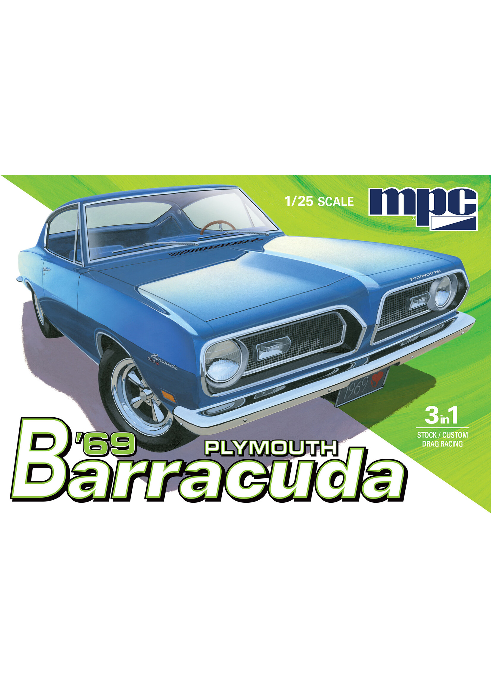 MPC MPC994 1969 Plymouth Barracuda (1/25)