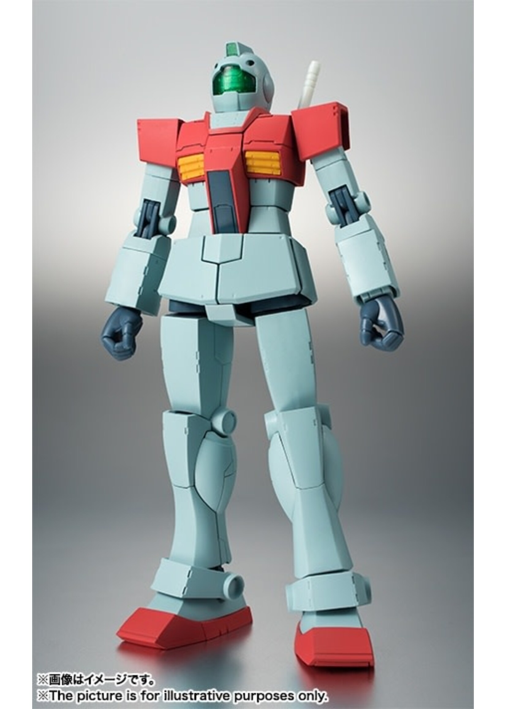 Bandai BNDAI0065761 Robot Spirits  RGM-79 GM ver. A.N.I.M.E. "Mobile Suit Gundam"