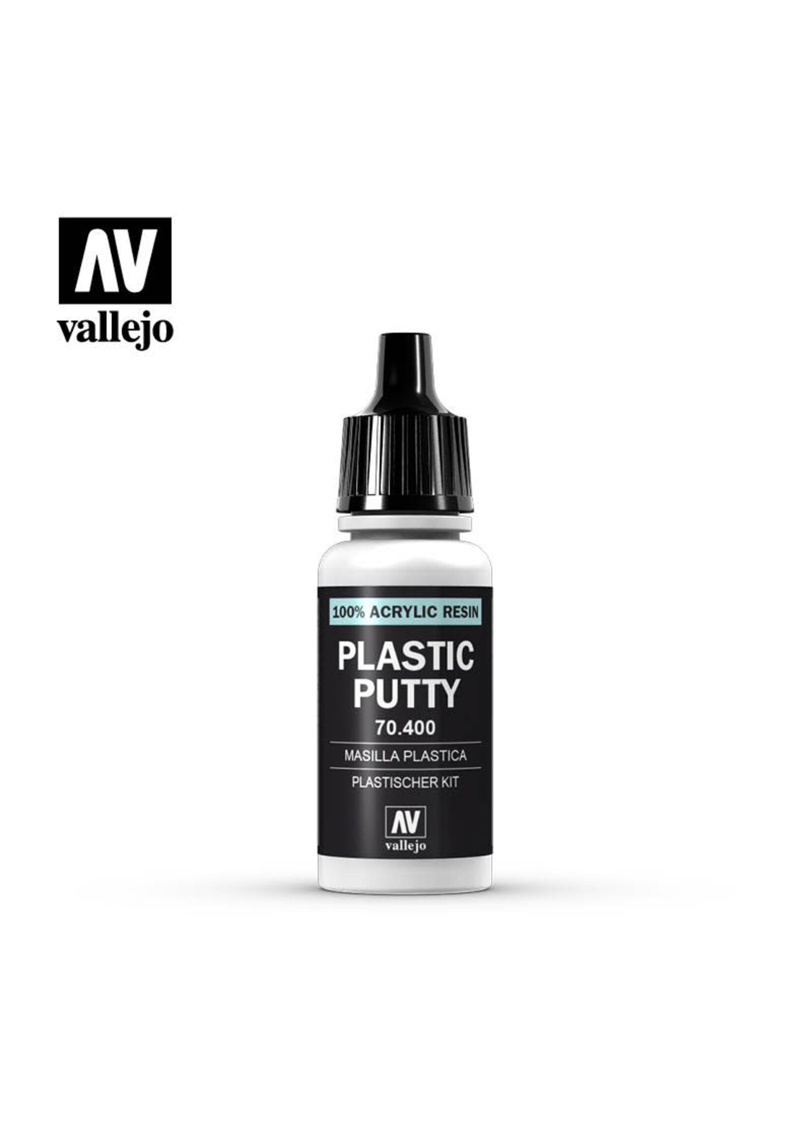 Vallejo VAL70400 Model Color Plastic Putty (17ml)