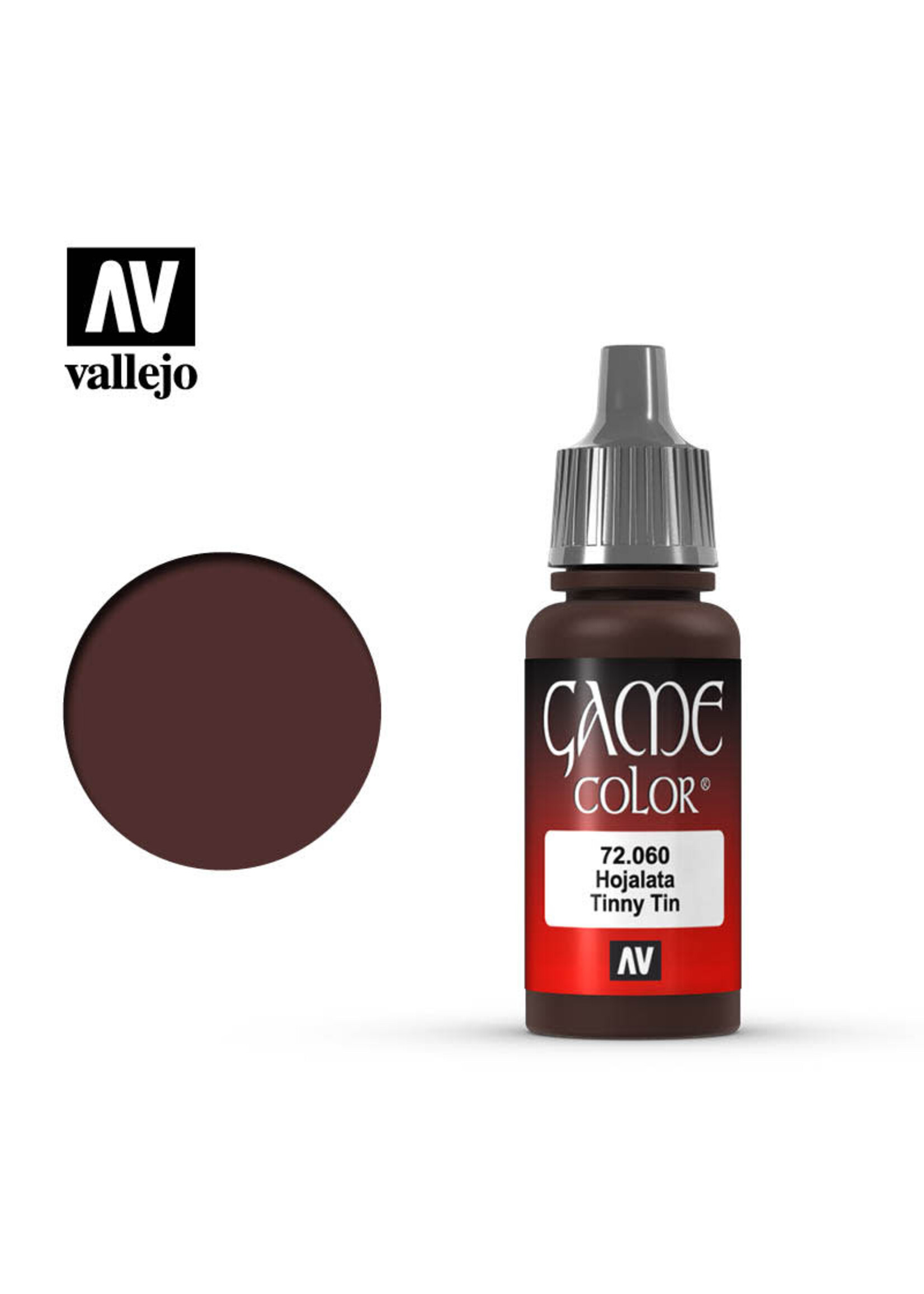 Vallejo VAL72060 Game Color Tinny Tin (17ml)