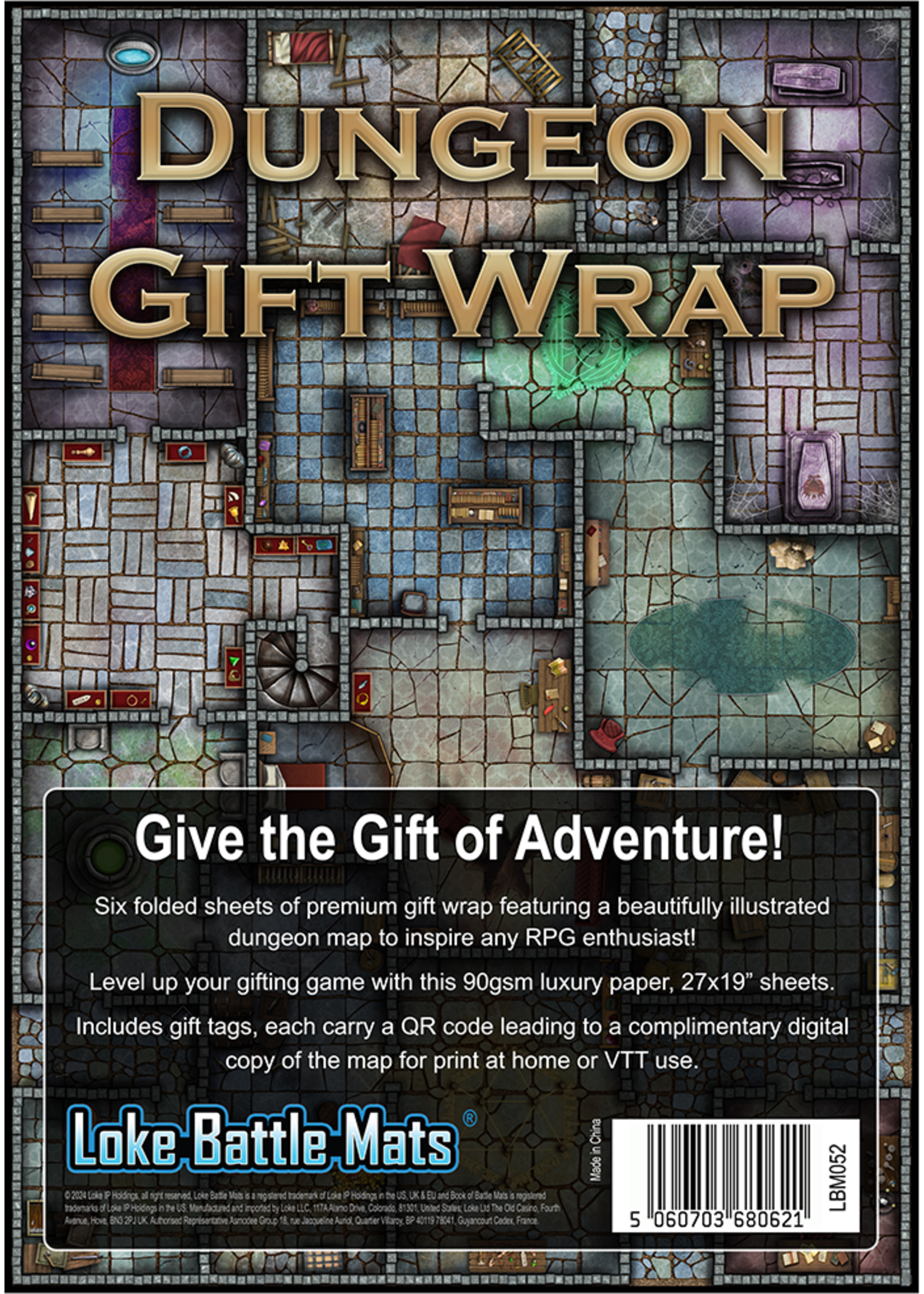 Loke Mats ***Dungeon Gift Wrap