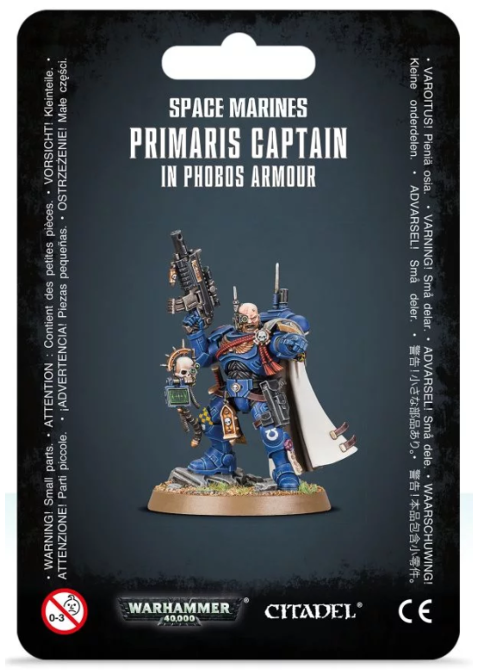 WH40K Space Marines Captain in Phobos Armour