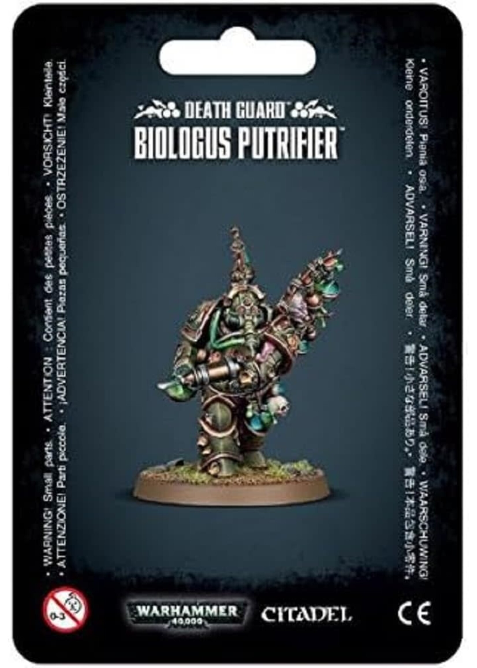 WH40K Death Guard Biologus Putrifier