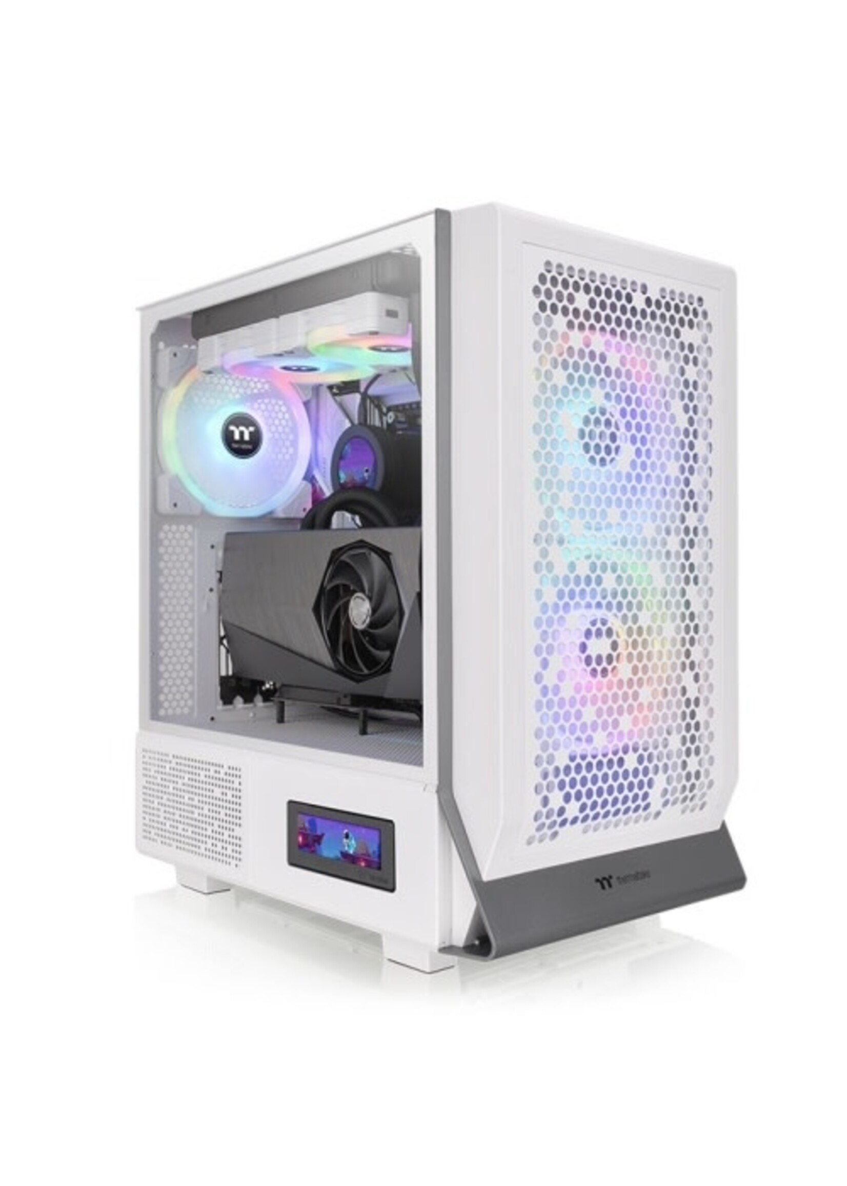 Thermaltake ThermalTake Ceres 300 TG ARGB Snow Mid Tower Computer Case