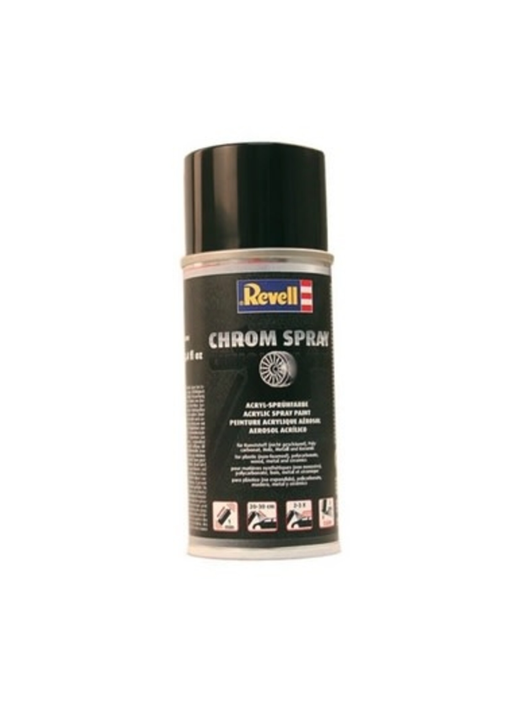 Revell RVG39628 Chrome Spray (150ml)