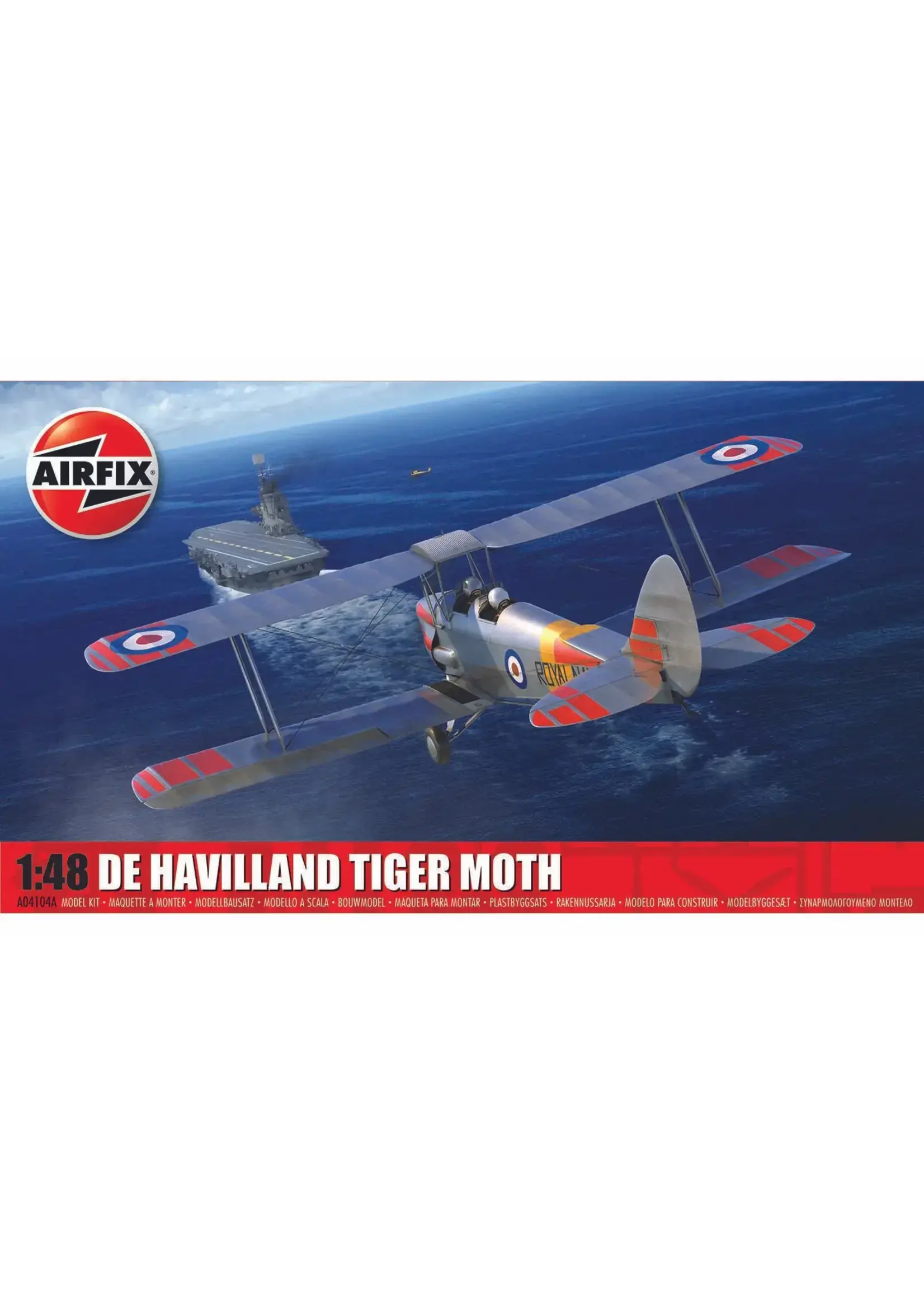 Airfix AIR04104A De Havilland Tiger Moth (1/48)