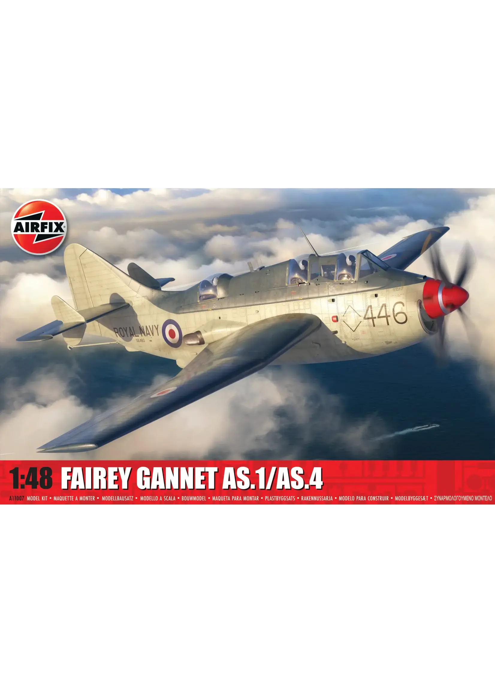 Airfix AIR11007 Fairey Gannet AS.1/AS.4 (1/48)