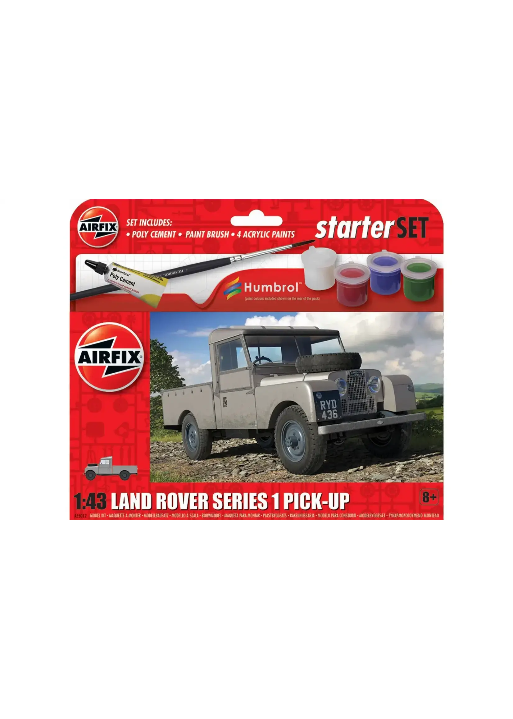Airfix AIR55012 Land Rover Series 1 Pickup (1/43)