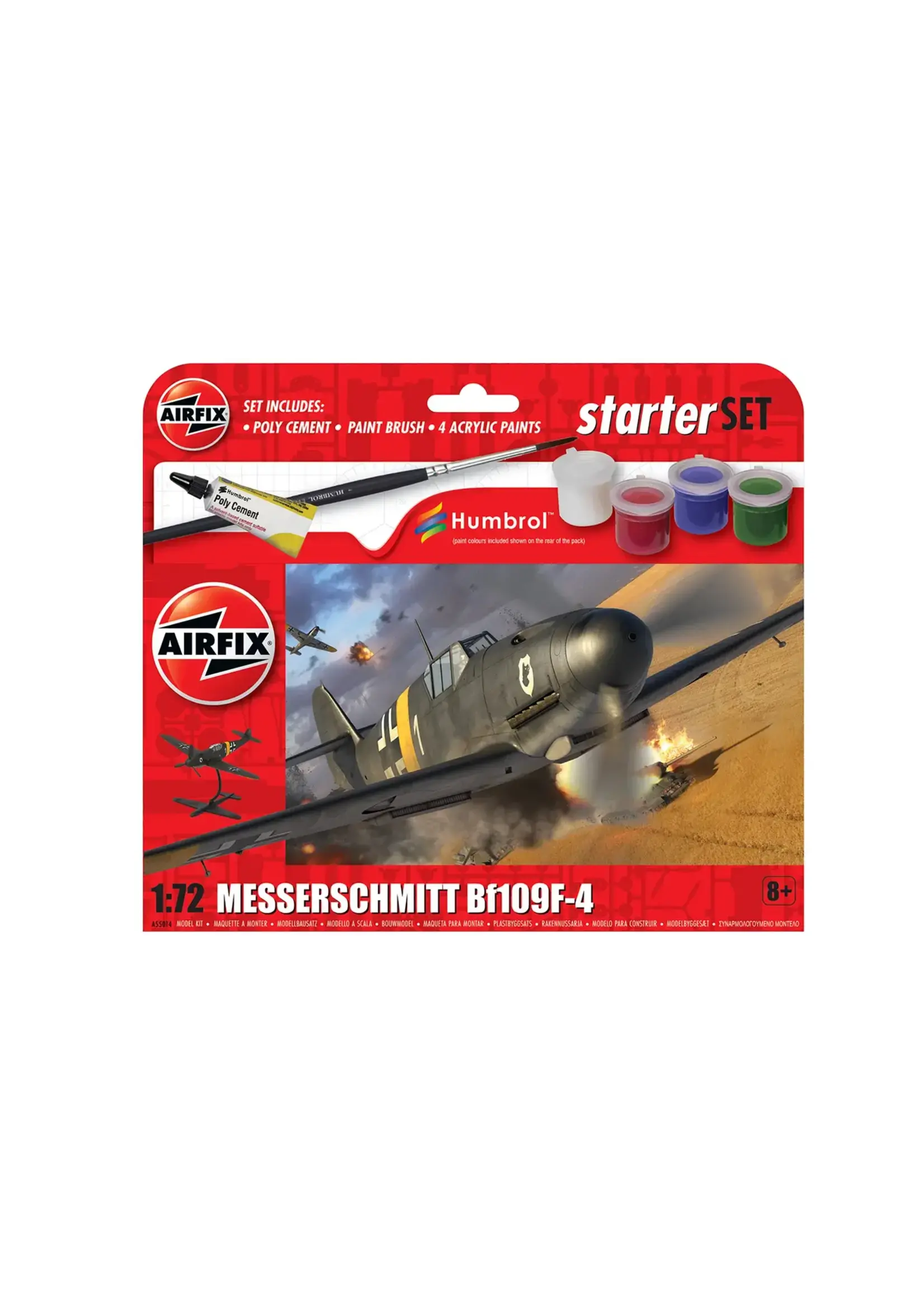 Airfix AIR55014 Messerschmitt BF109F-4 (1/72)
