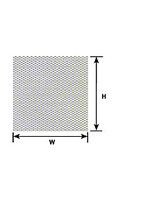 Plastruct PLA91702 Styrene N-Scale Tread Plate Sheet