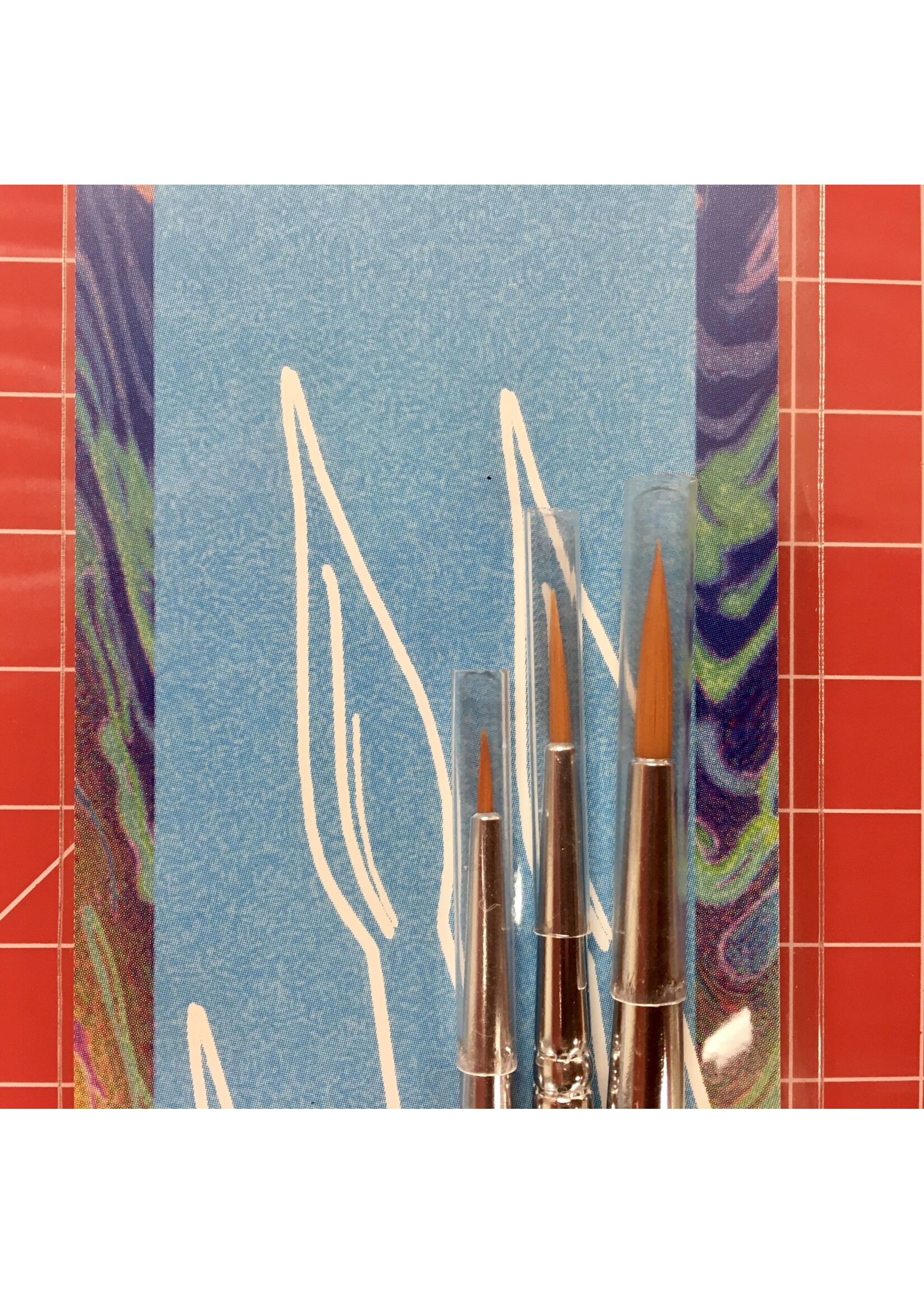 PMX PMXHRS1 Hobby Round Brush Set (3pc)