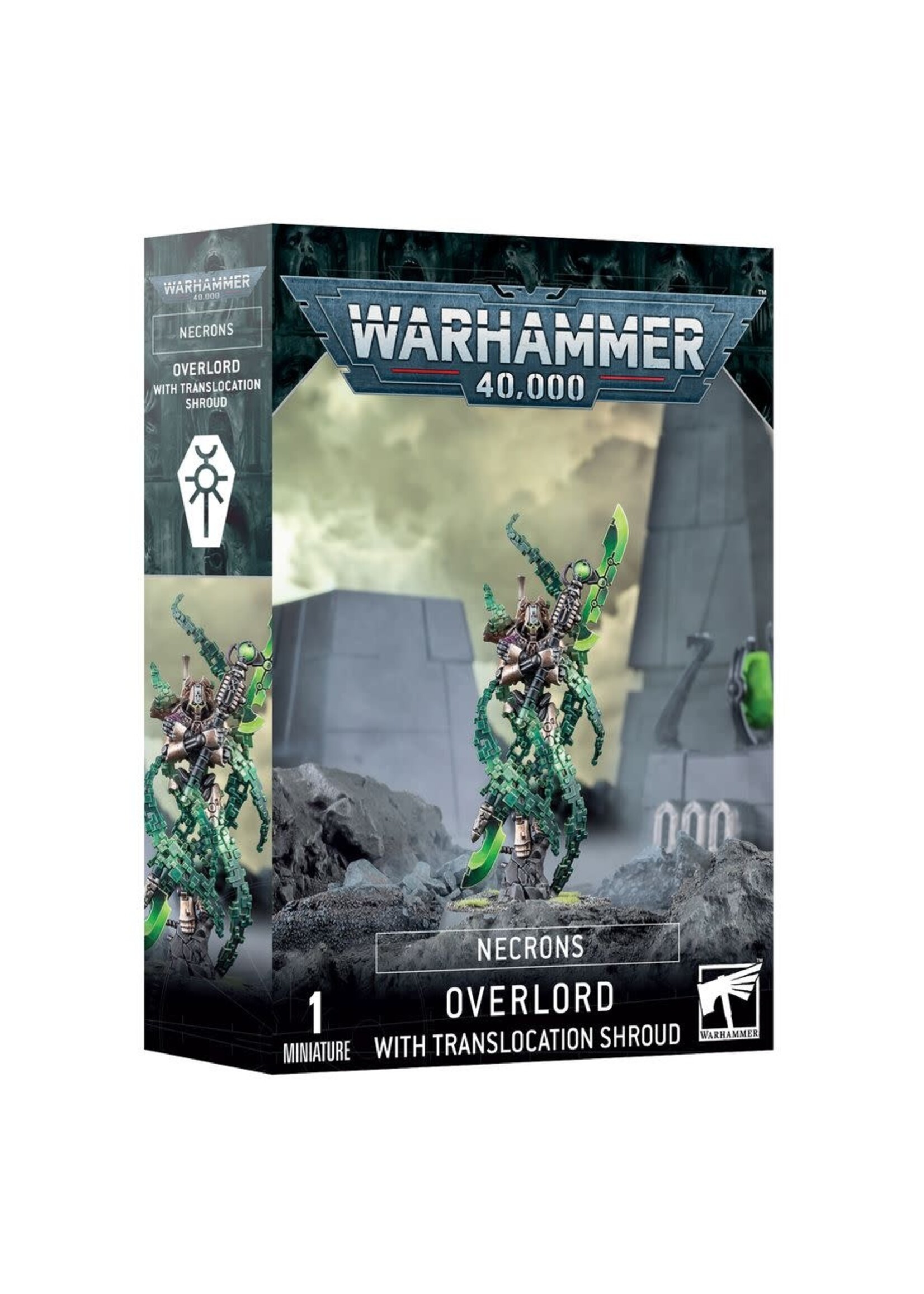 WH40K Necrons Overlord with Translocation Shroud