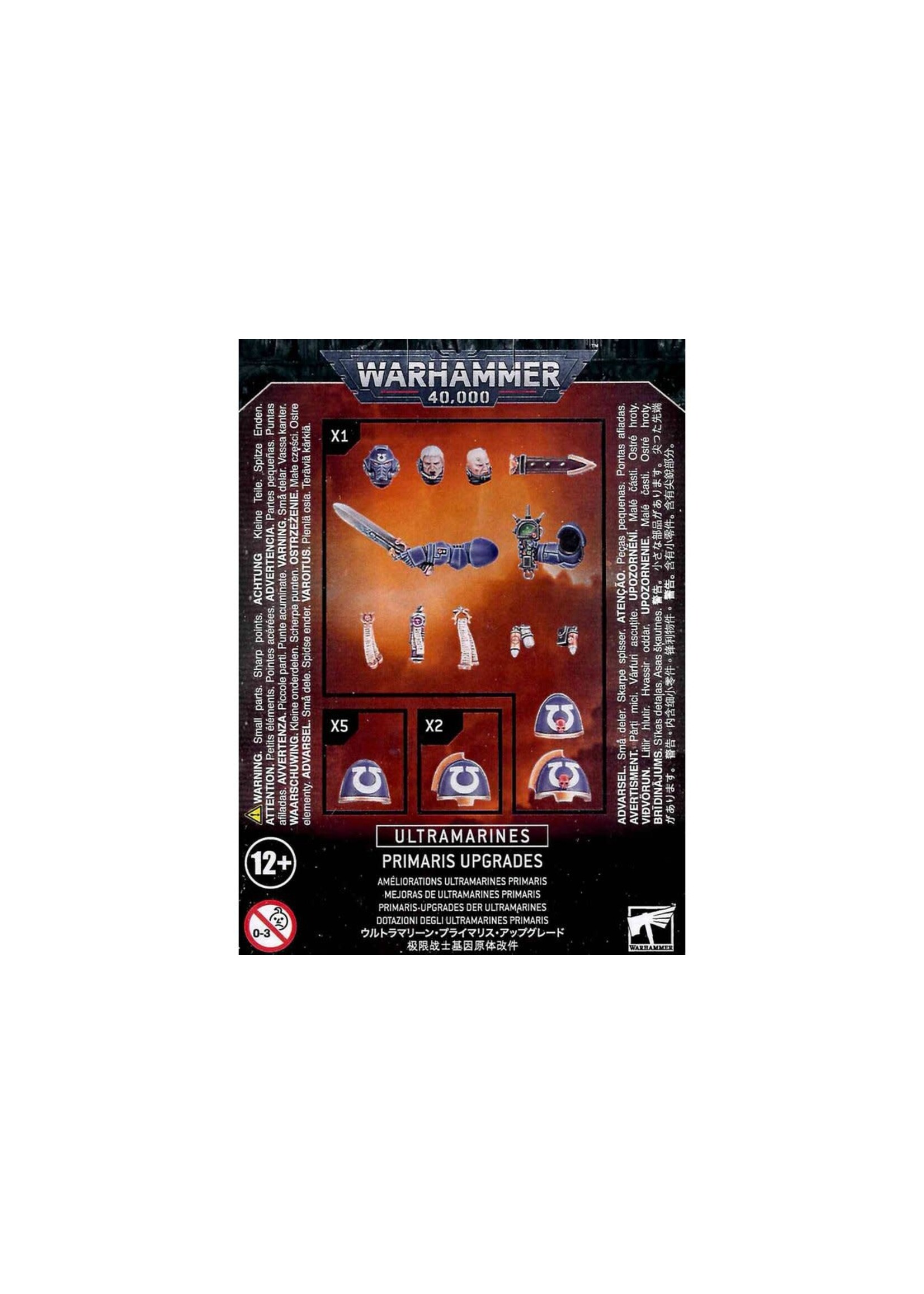 WH40K Space Marines Ultramarines Primaris Upgrades