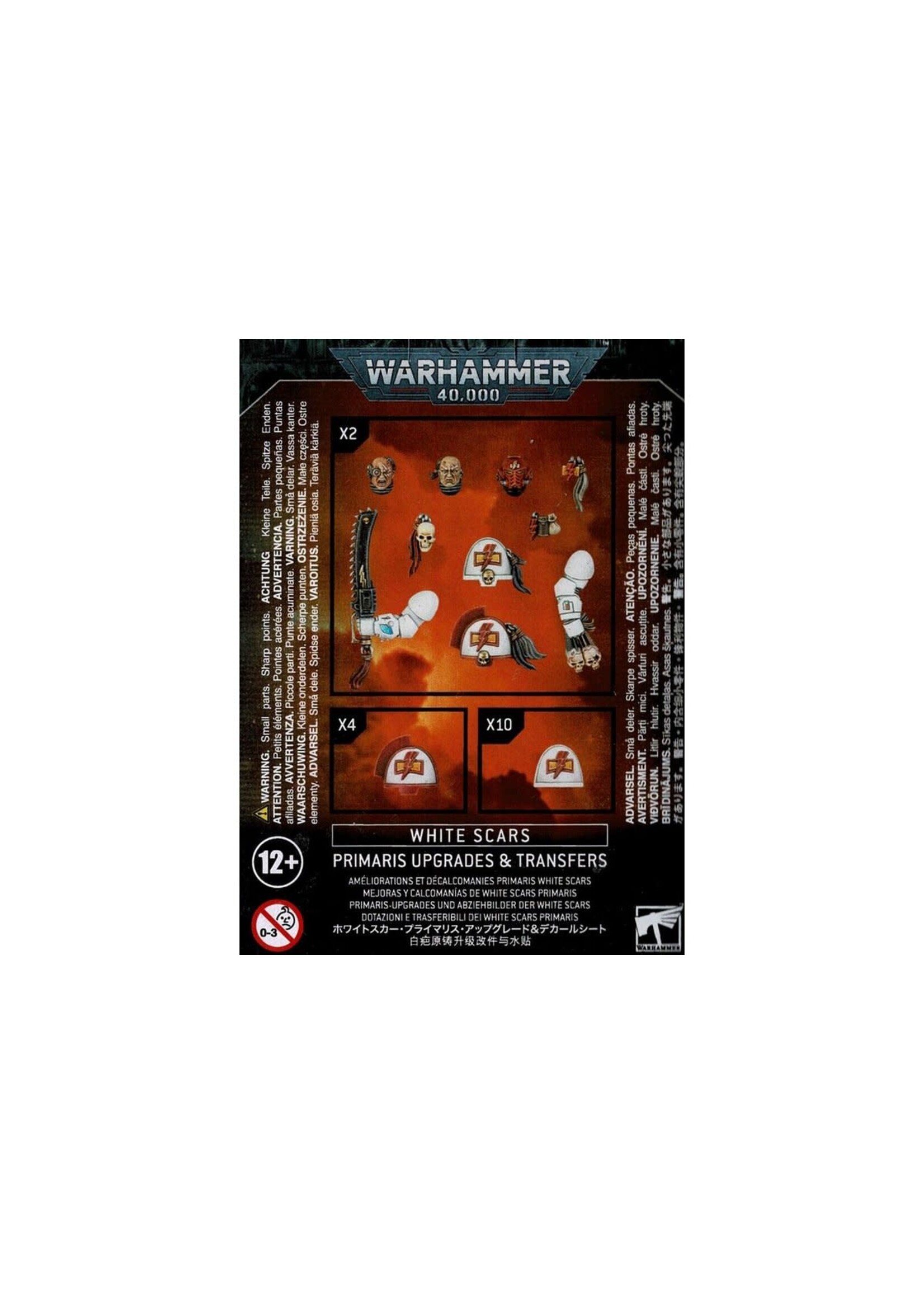 WH40K White Scars Primaris Upgrades & Transfers