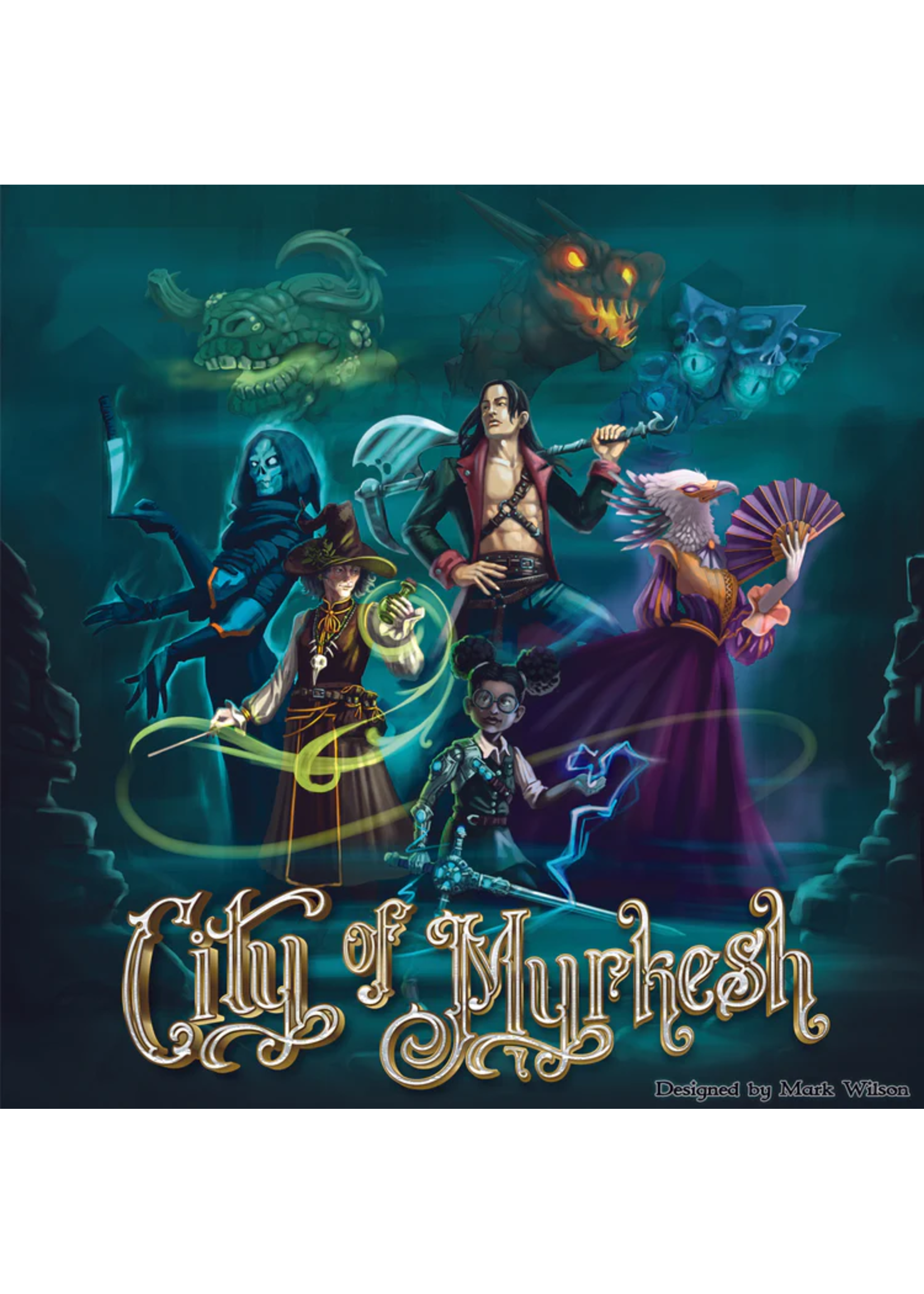 City of Myrkesh Deck Building Game