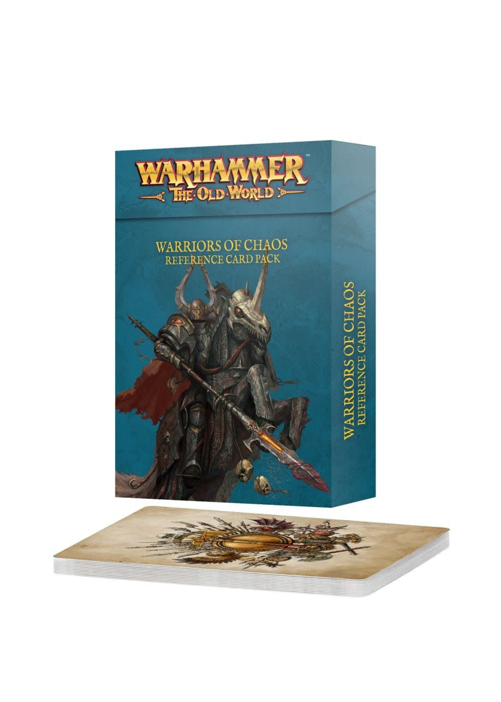 Old World Warriors of Chaos Reference Card Pack