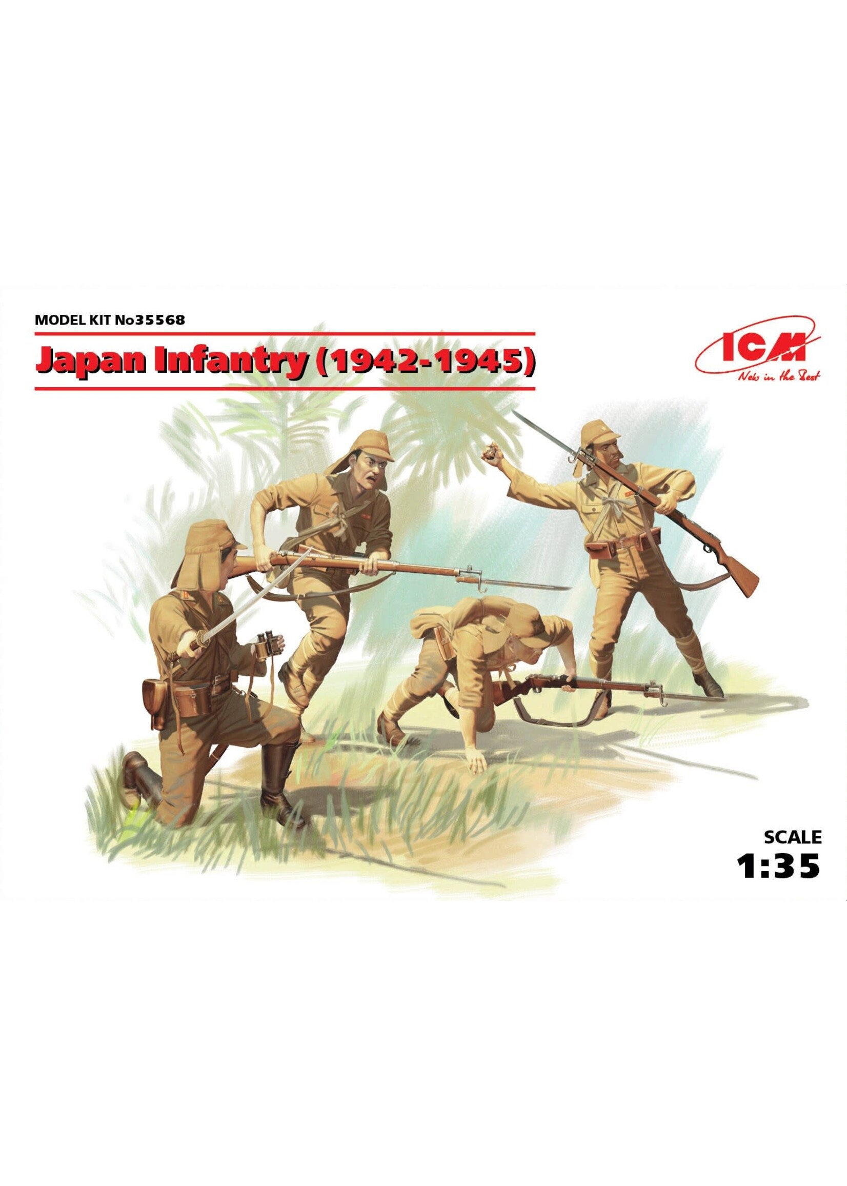 ICM ICM35568 Japan Infantry 1942-1945 (1/35)
