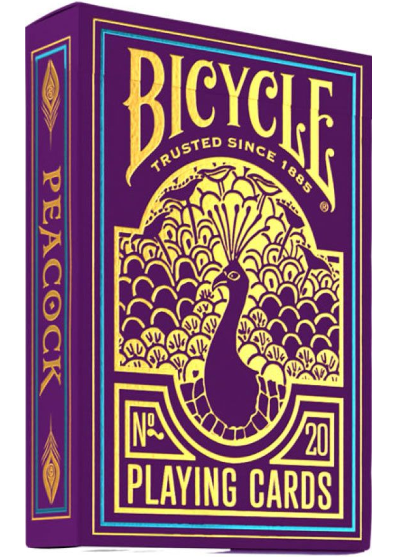 Bicycle - Purple Peacock Playing Cards