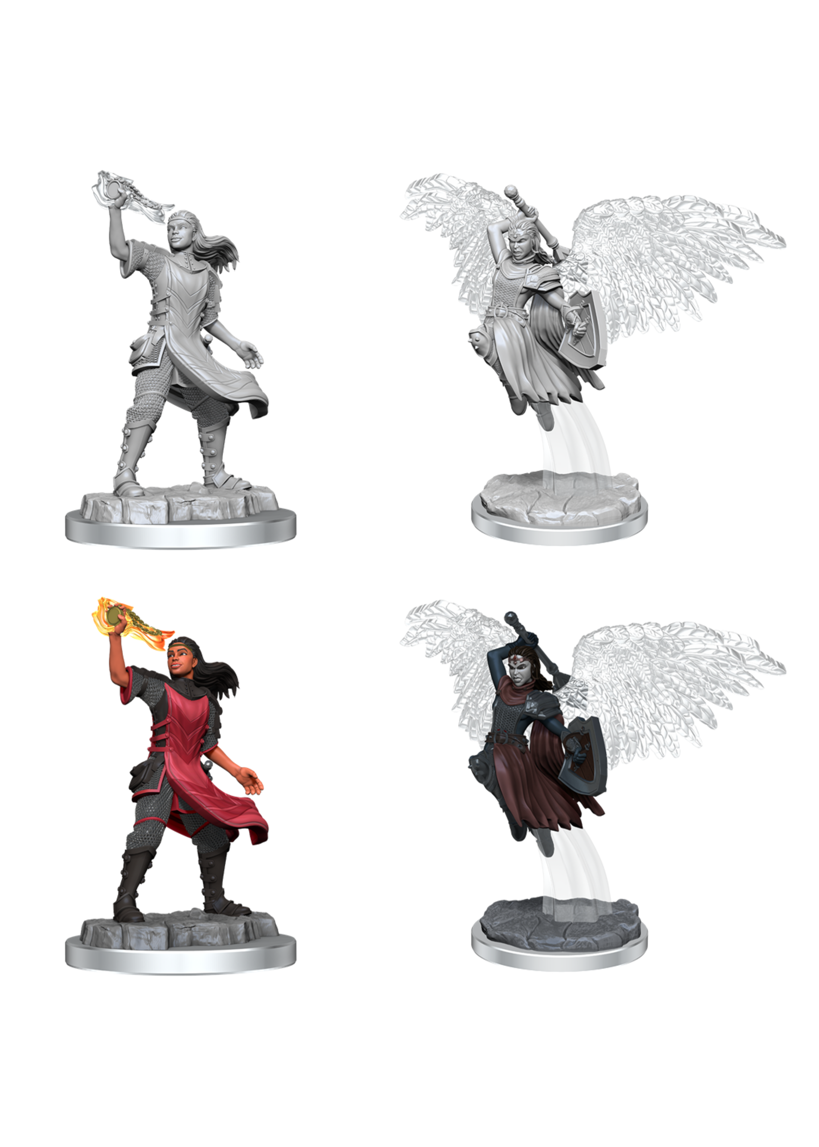 WizKids WK90409 Aasimar Female Cleric DND WV20