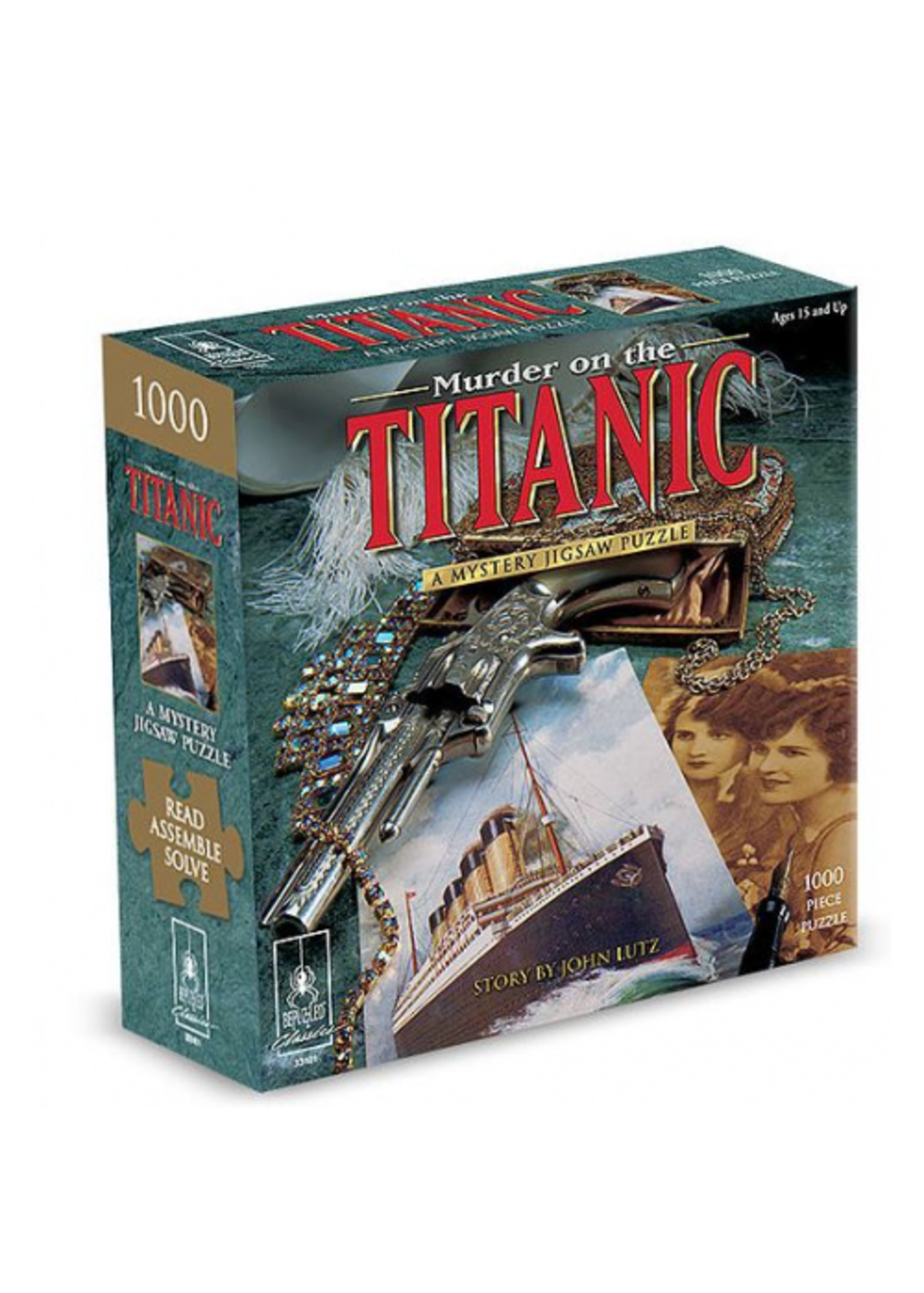 University Games UN33101 Murder on the Titanic (Puzzle1000)