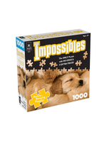 University Games UN33411 Impossibles Sleeping Puppies (Puzzle1000)