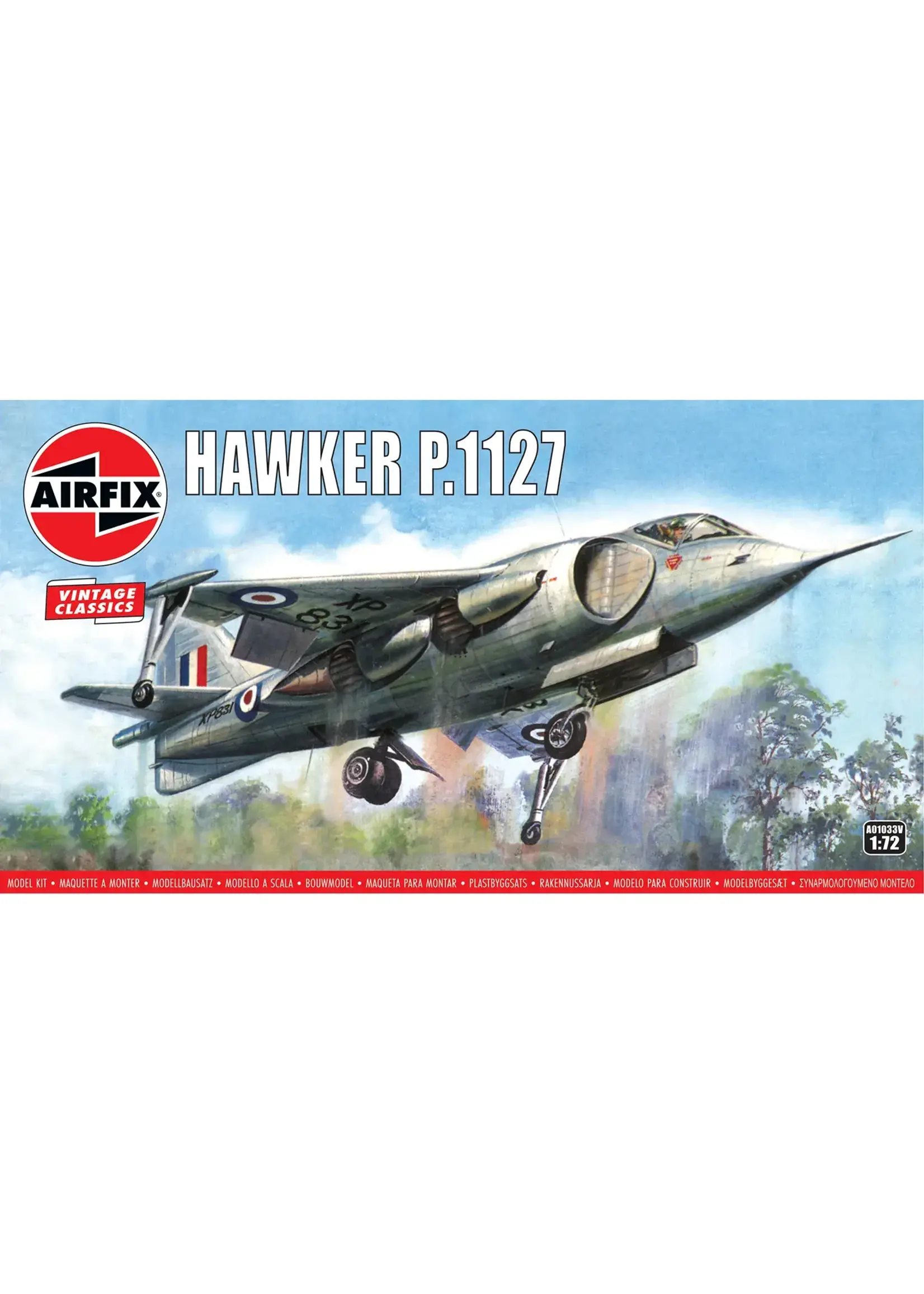 Airfix AIR01033V Hawker P.1127 (1/72)