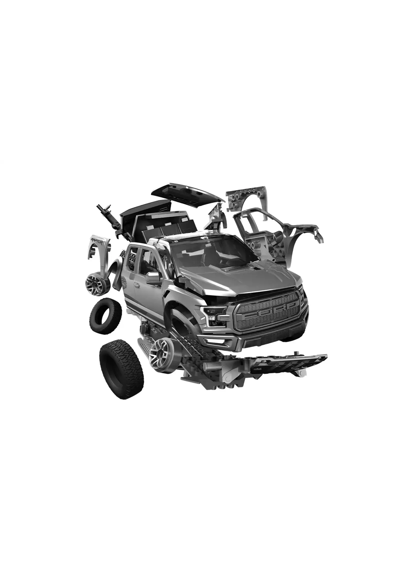 Airfix AIRJ6053 Ford F-150 Raptor Quickbuild